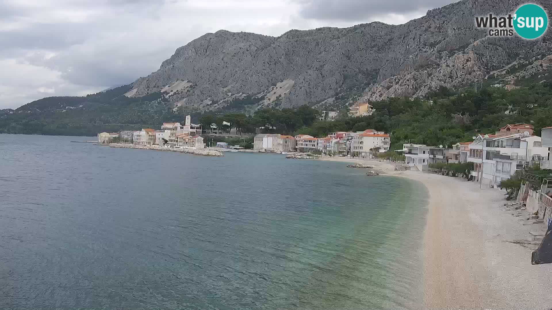 Webcam Drašnice (Podgora)  – Beach – Ober apartments