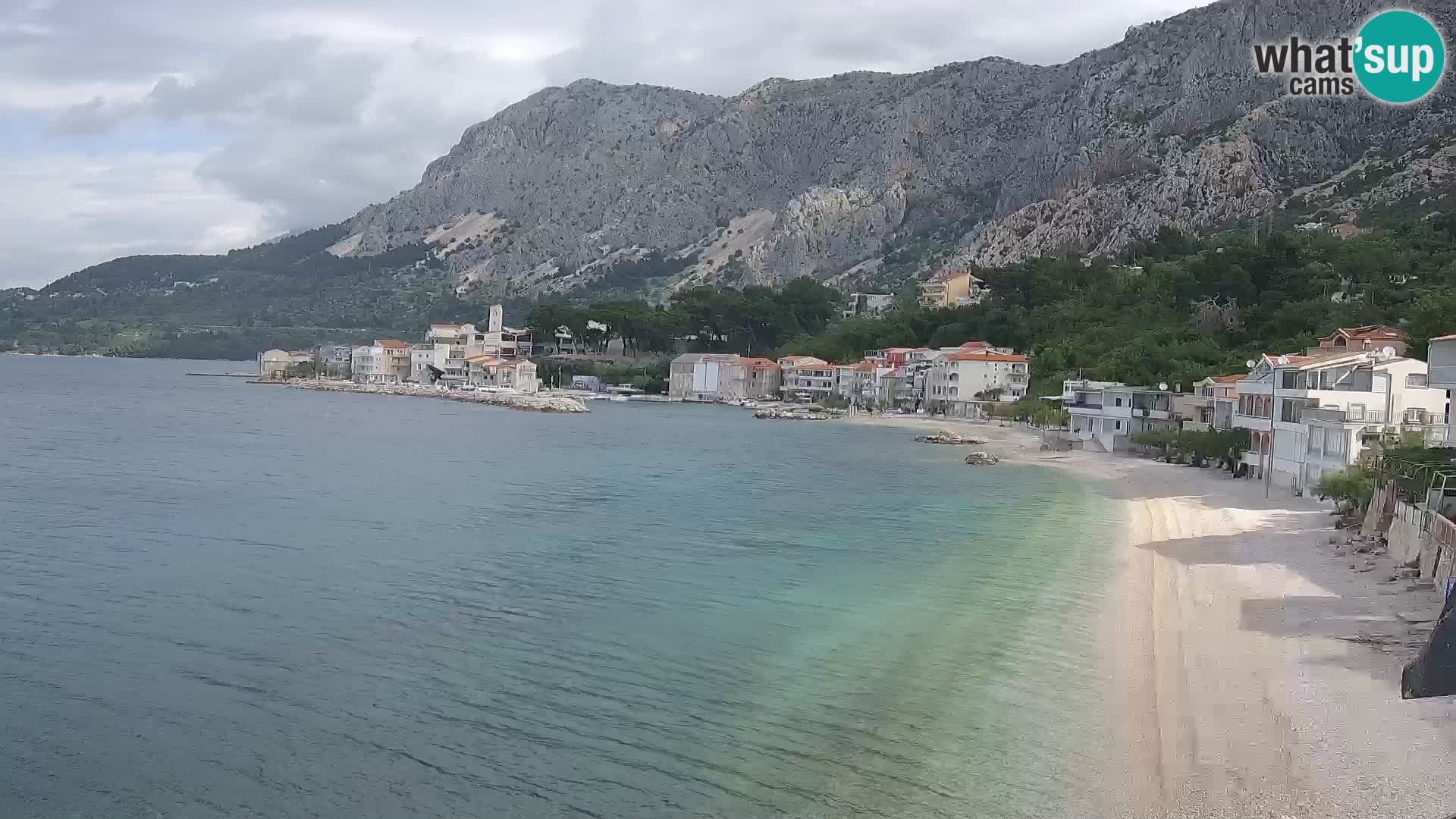 Webcam Drašnice (Podgora)  – Playa