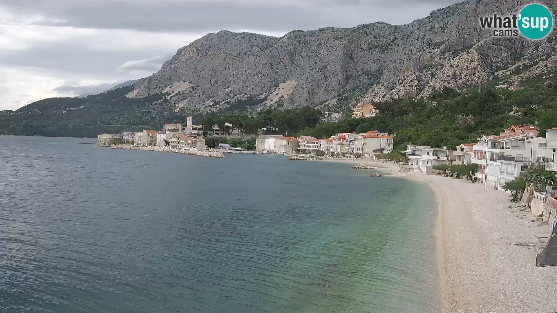 Webcam Drašnice (Podgora)  – Beach – Ober apartments
