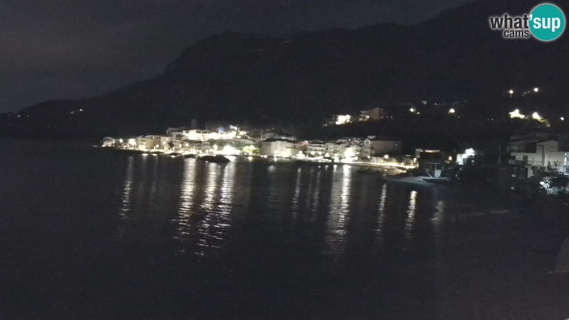 Webcam Drašnice (Podgora)  – Plage