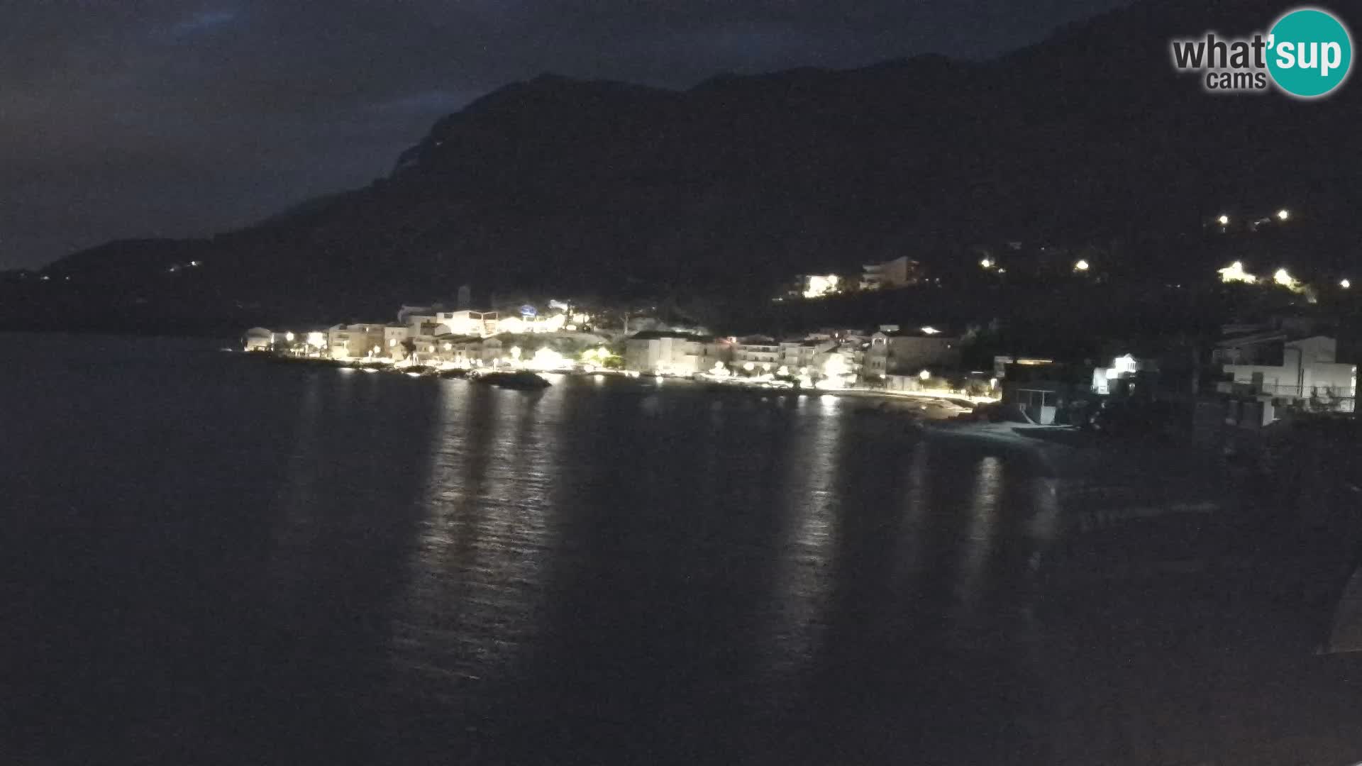Webcam Drašnice (Podgora)  – Playa