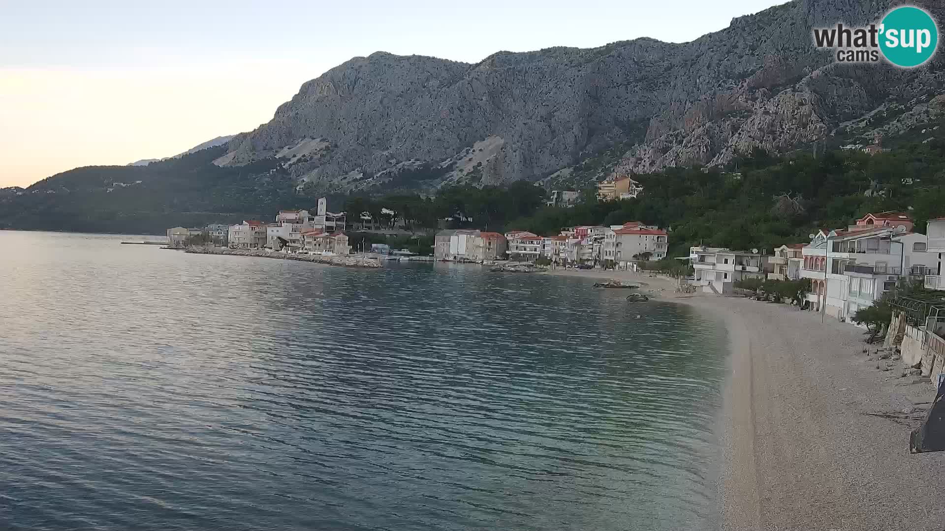 Webcam Drašnice (Podgora)  – Playa