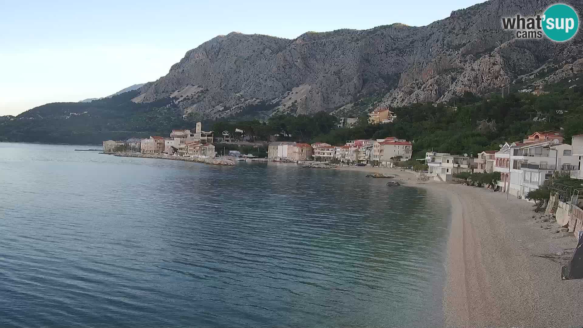 Webcam Drašnice (Podgora)  – Playa