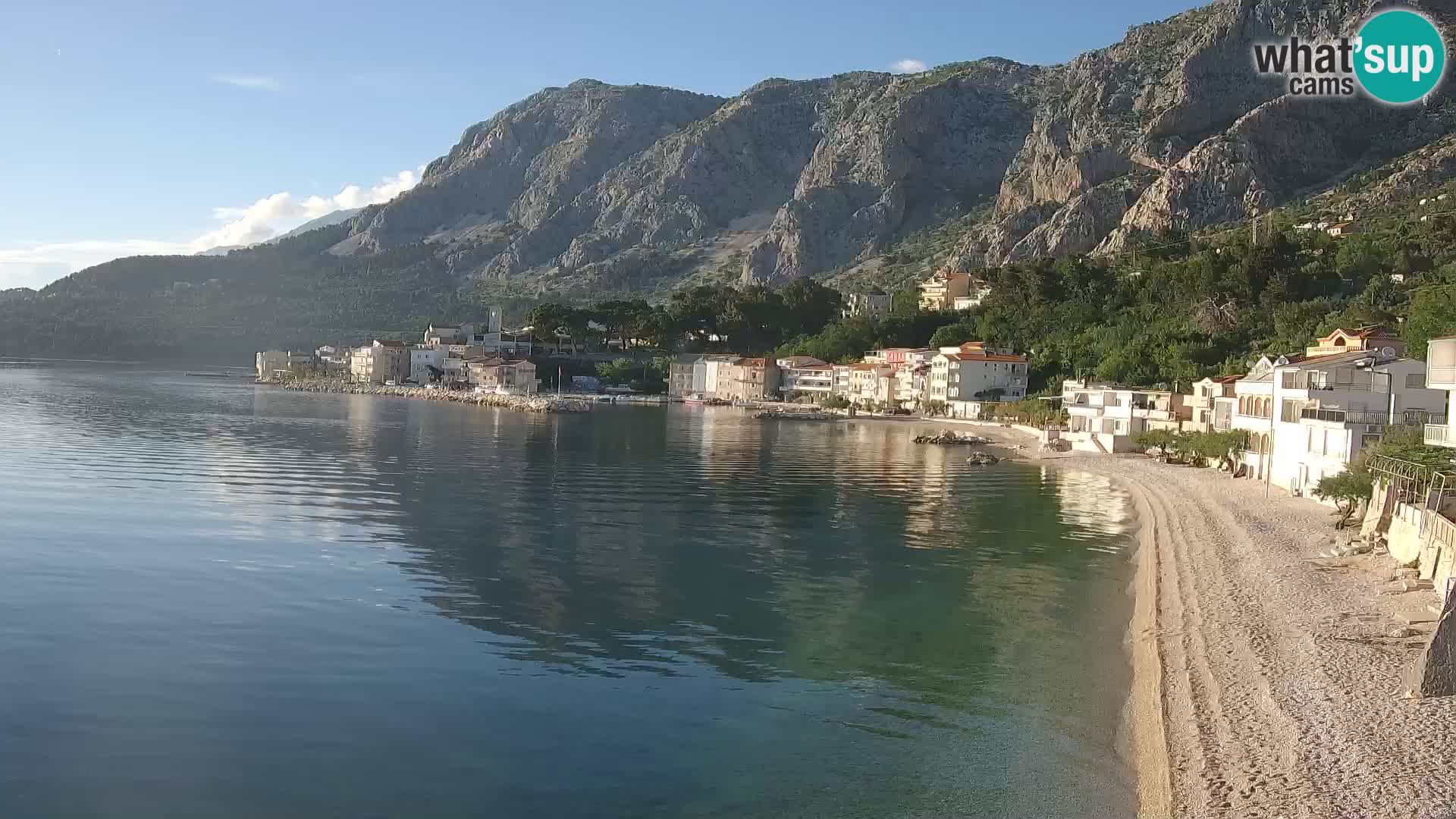 Kamera v živo Drašnice (Podgora) – Plaža