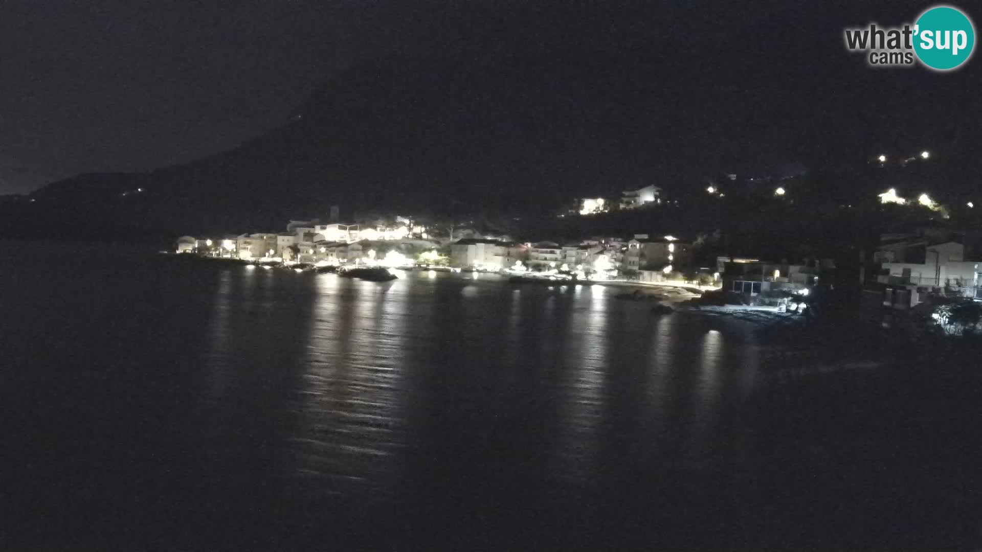 Webcam Drašnice (Podgora)  – Strand