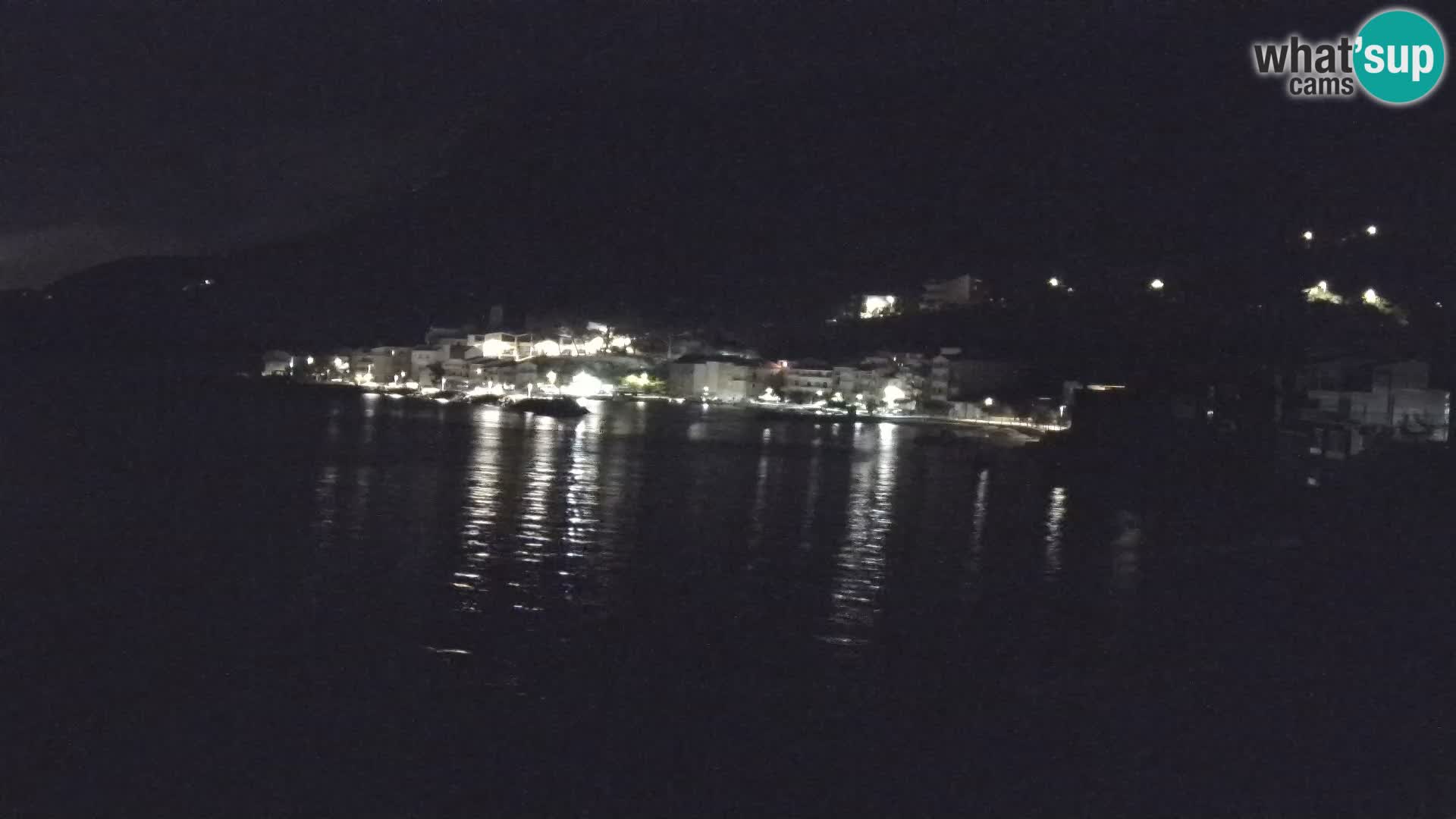 Webcam Drašnice (Podgora)  – Spiaggia