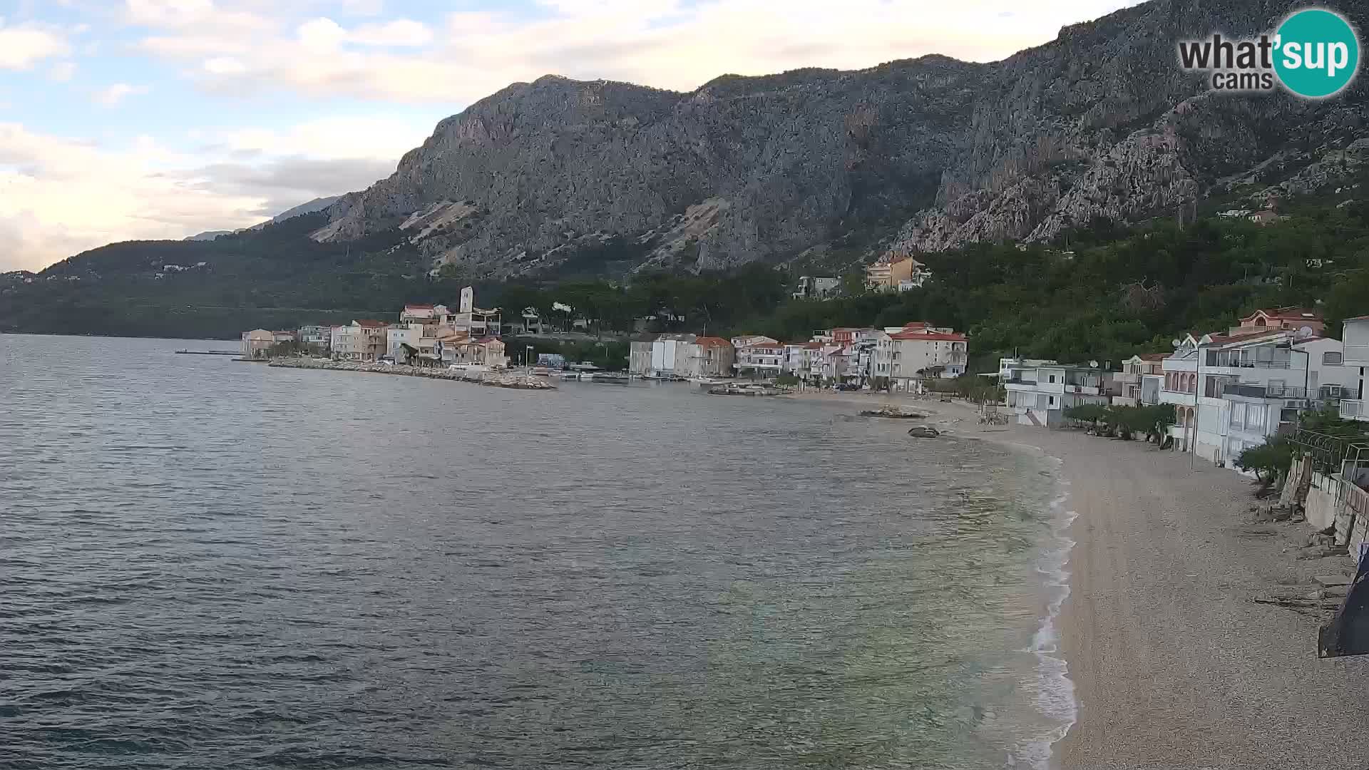 Kamera v živo Drašnice (Podgora) – Plaža
