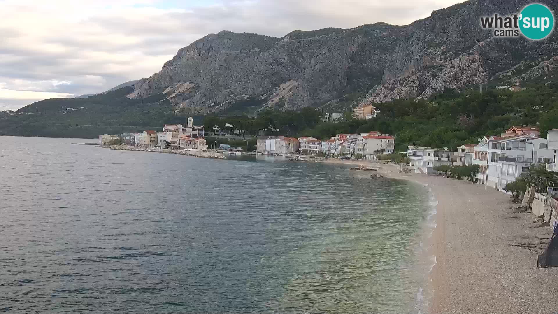 Kamera v živo Drašnice (Podgora) – Plaža