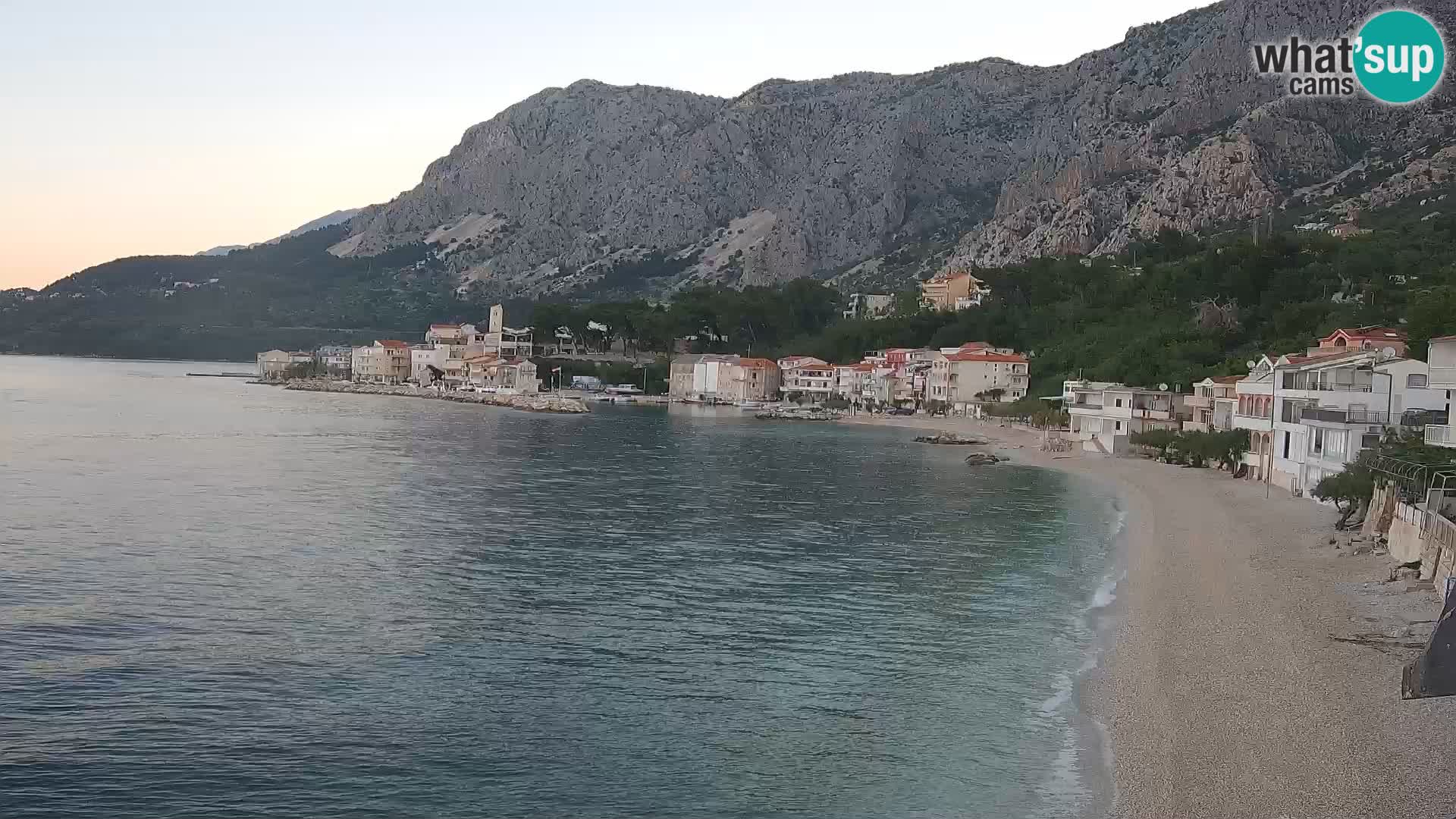 Webcam Drašnice (Podgora)  – Strand