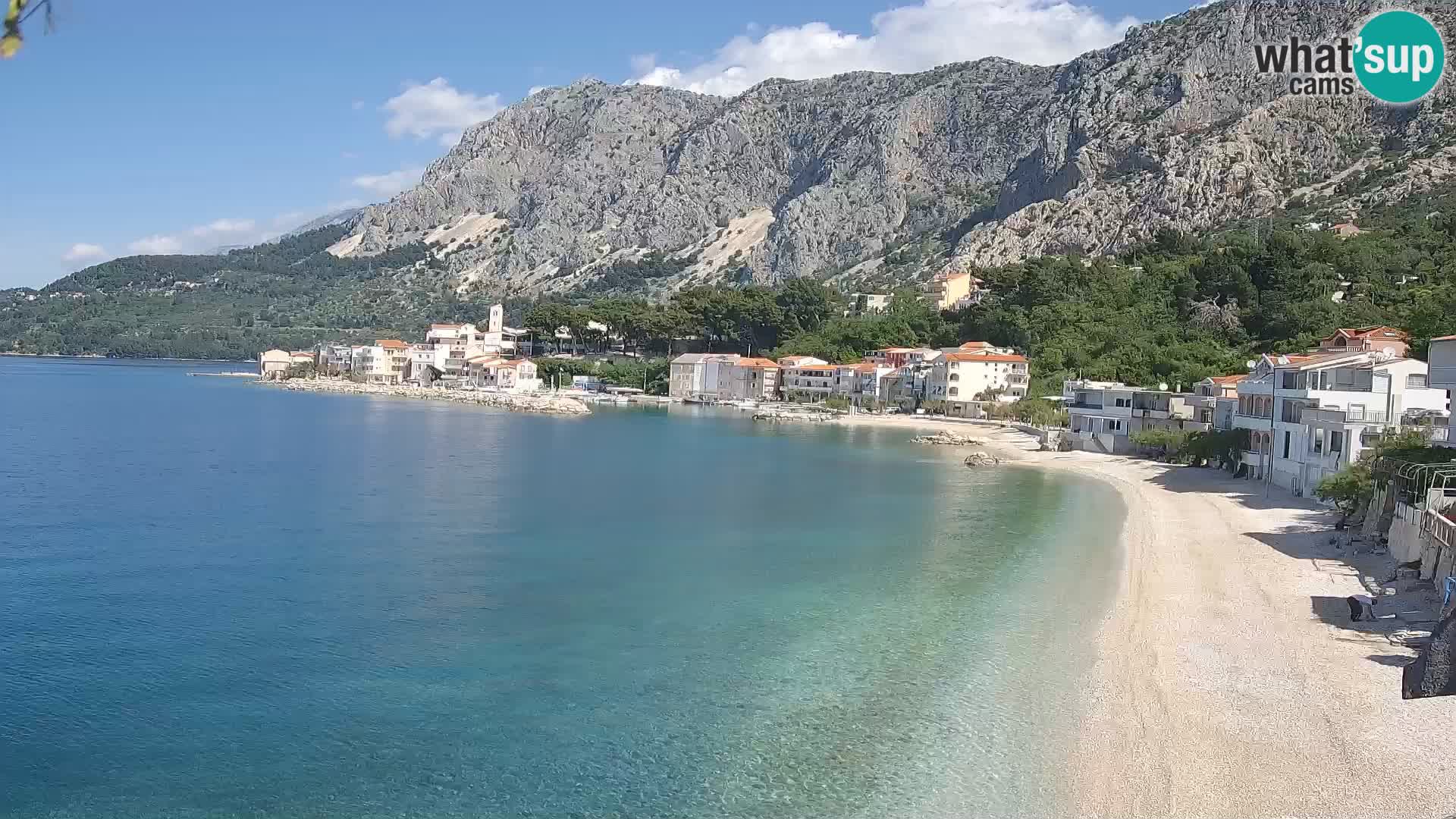 Webcam Drašnice (Podgora)  – Beach – Ober apartments