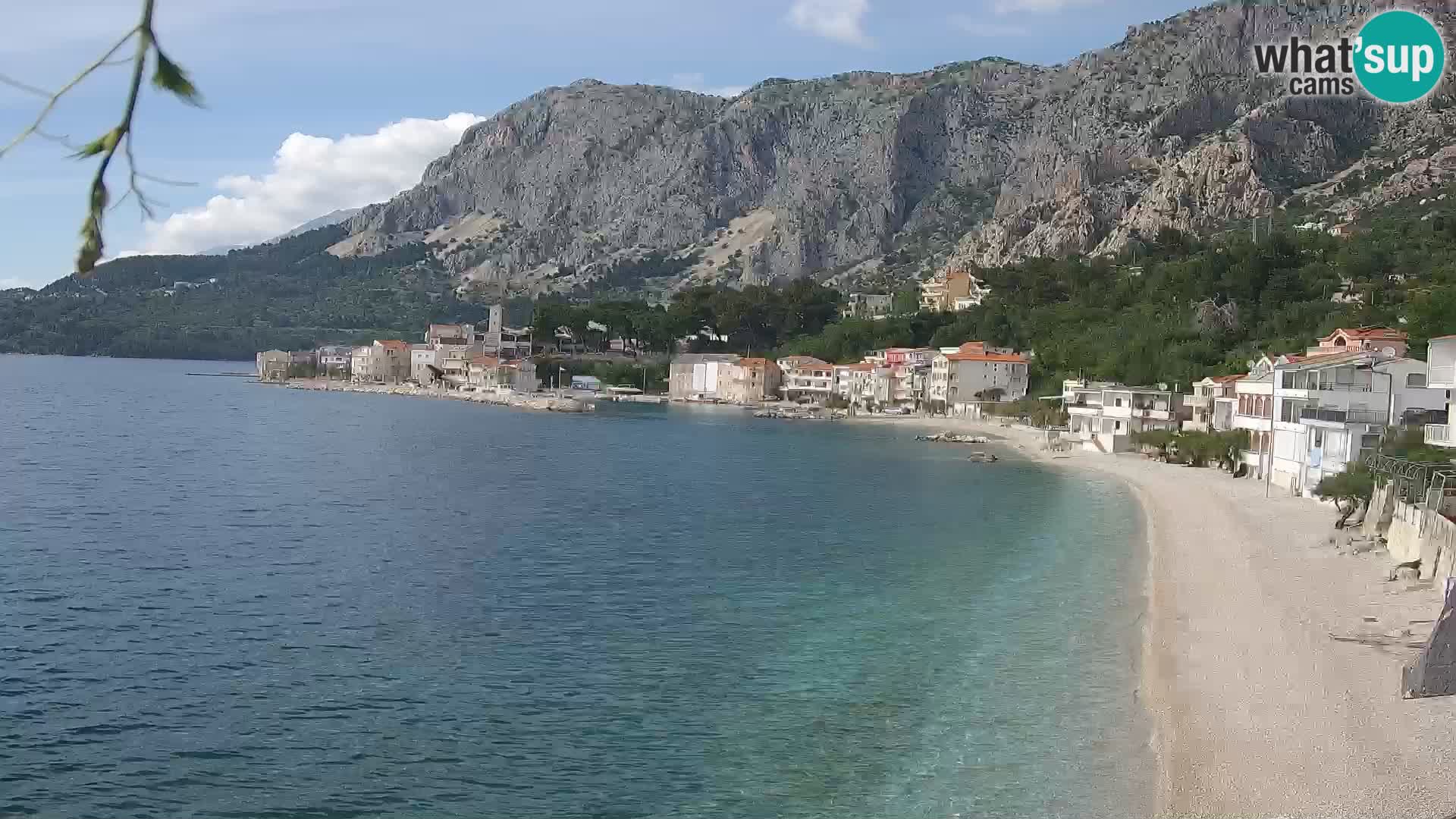 Webcam Drašnice (Podgora)  – Beach – Ober apartments