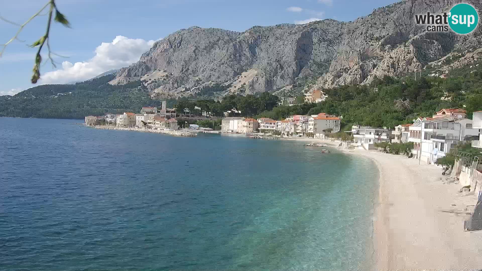 Webcam Drašnice (Podgora)  – Beach – Ober apartments
