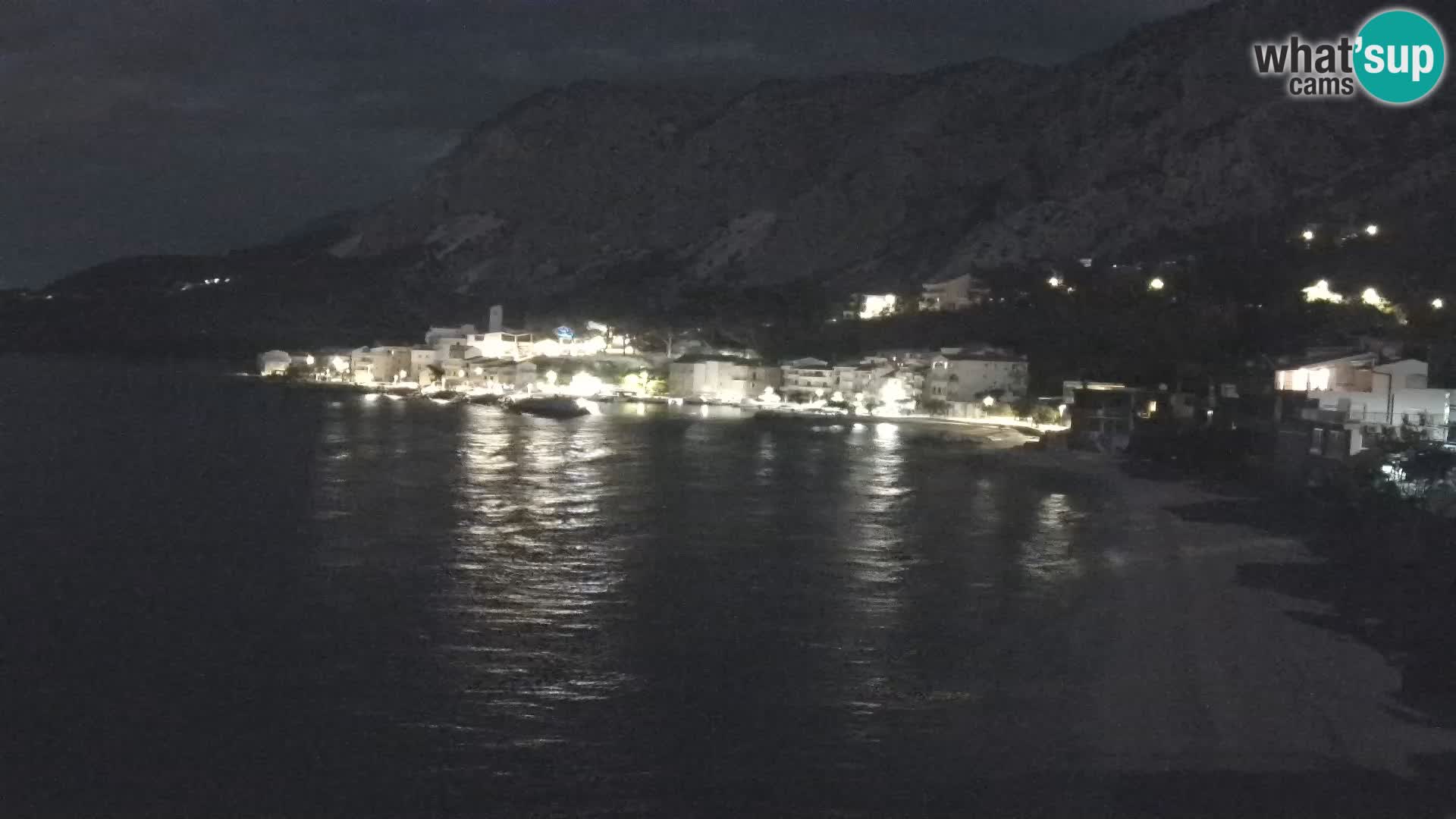 Kamera v živo Drašnice (Podgora) – Plaža