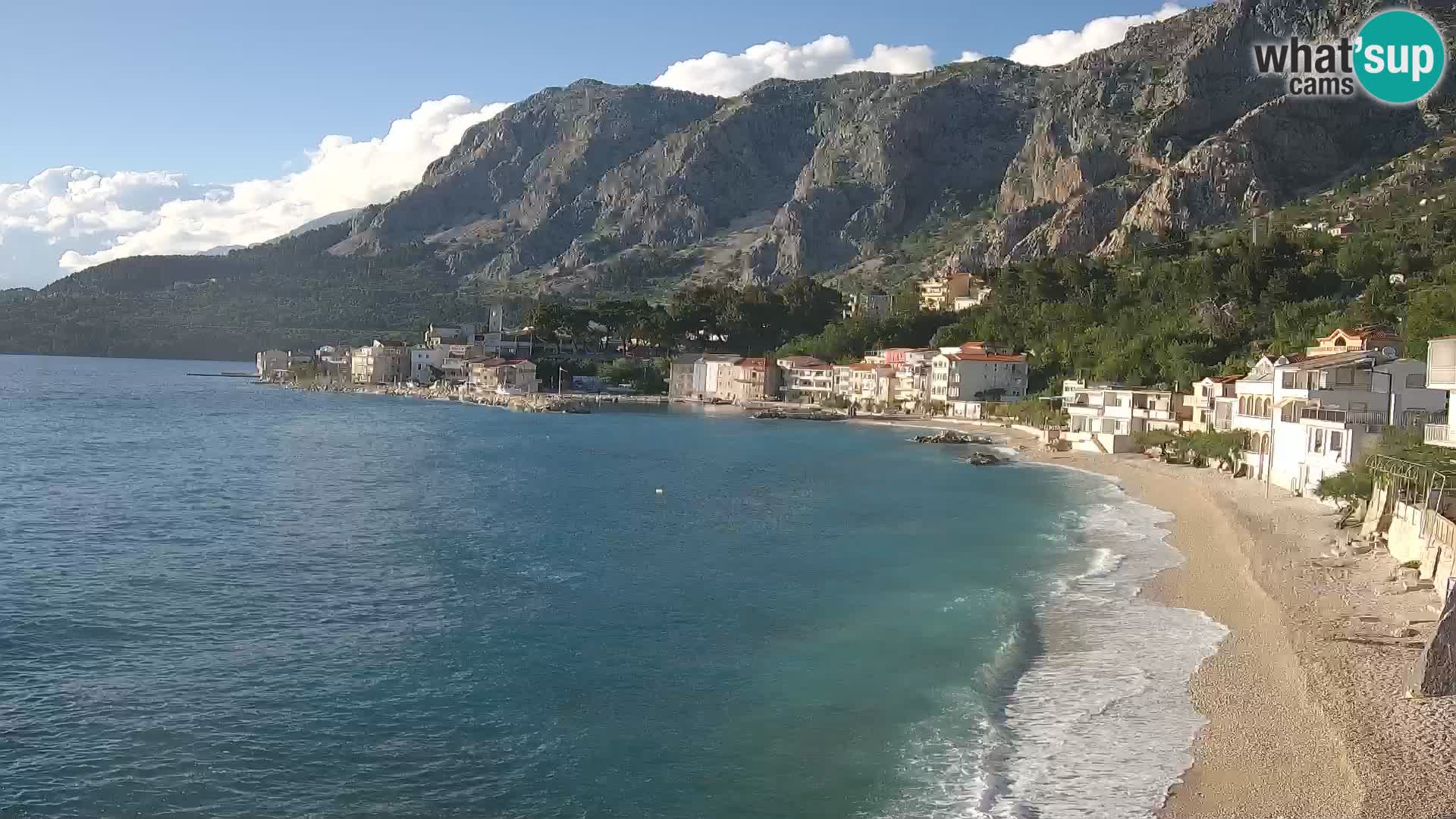 Webcam Drašnice (Podgora)  – Playa