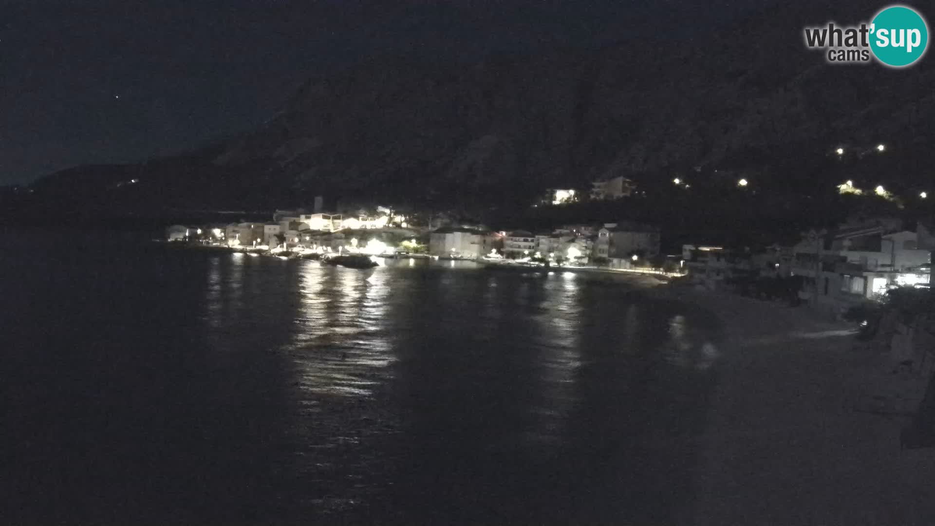 Webcam Drašnice (Podgora)  – Strand