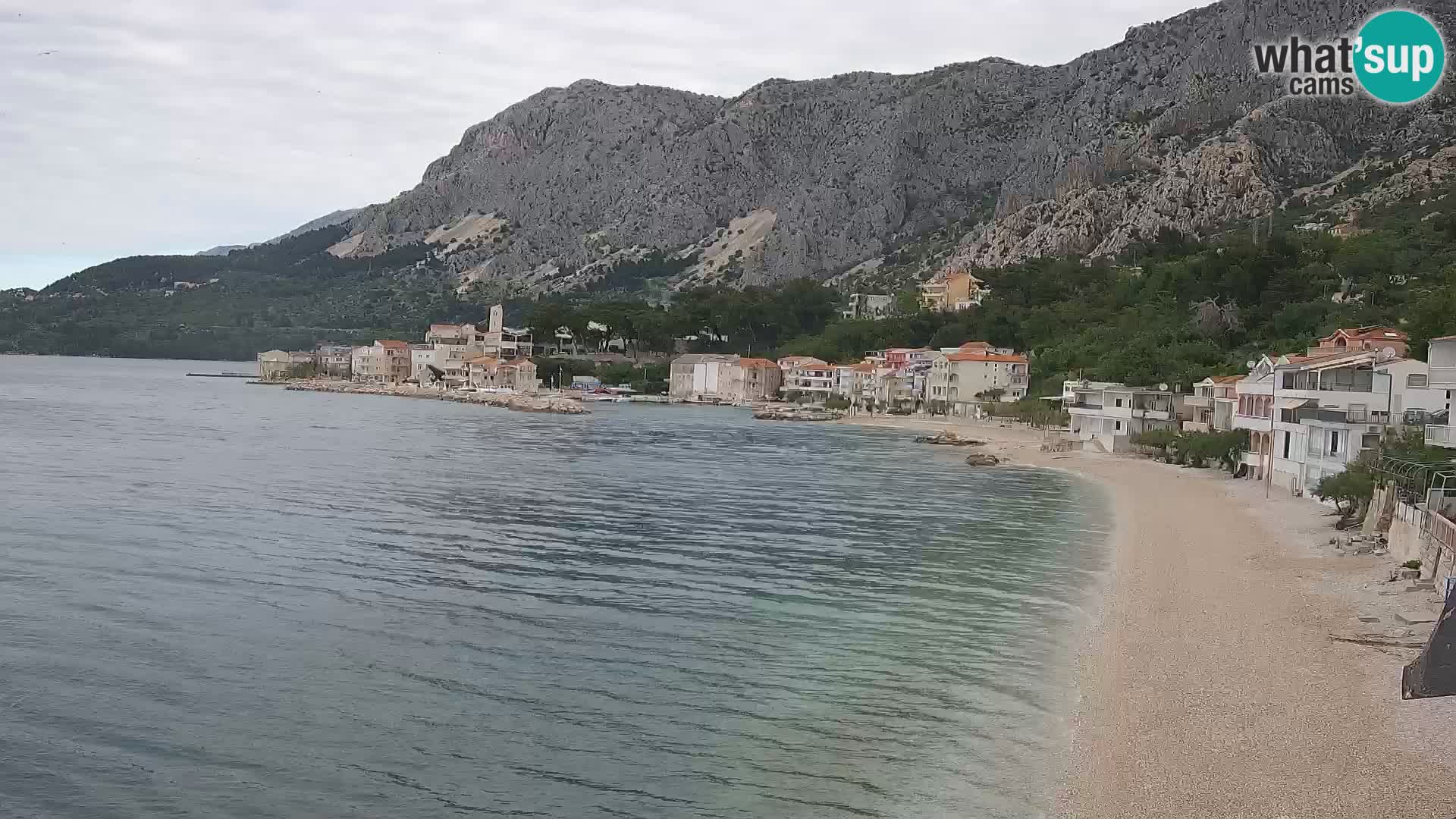 Kamera v živo Drašnice (Podgora) – Plaža