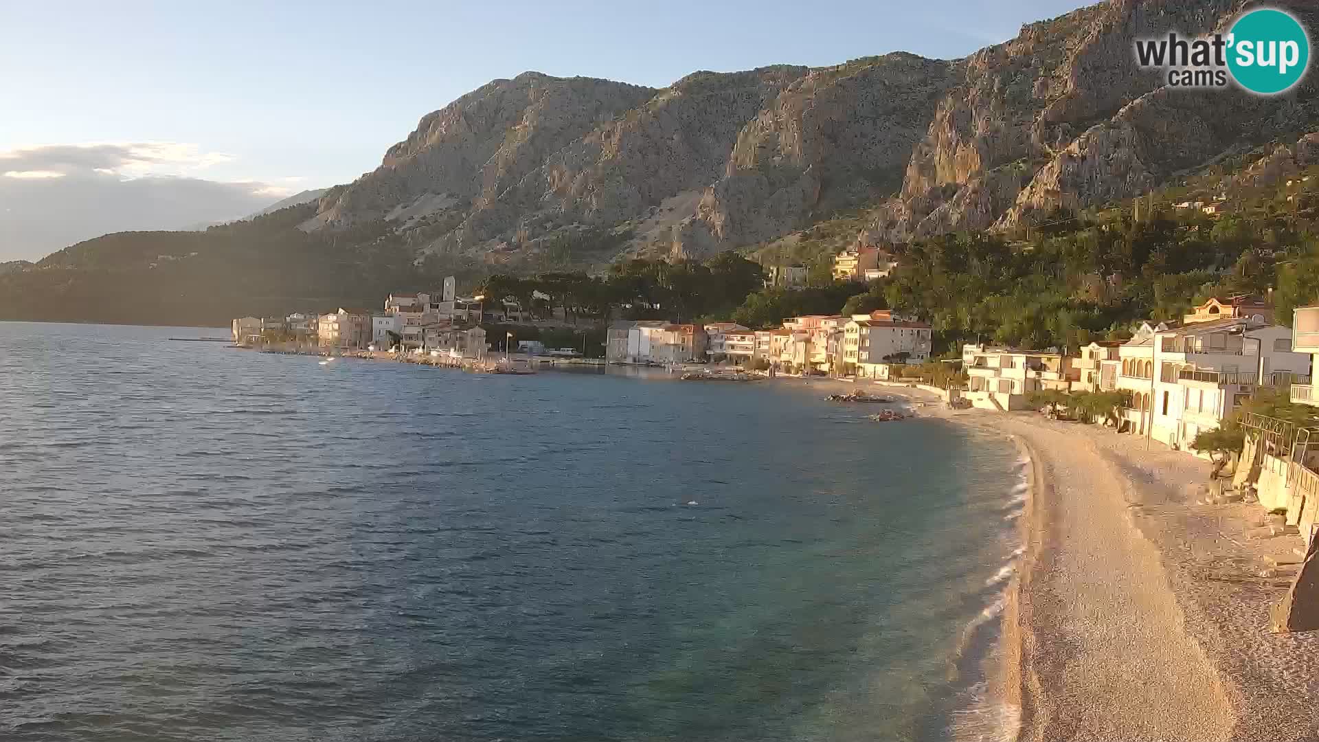 Kamera v živo Drašnice (Podgora) – Plaža