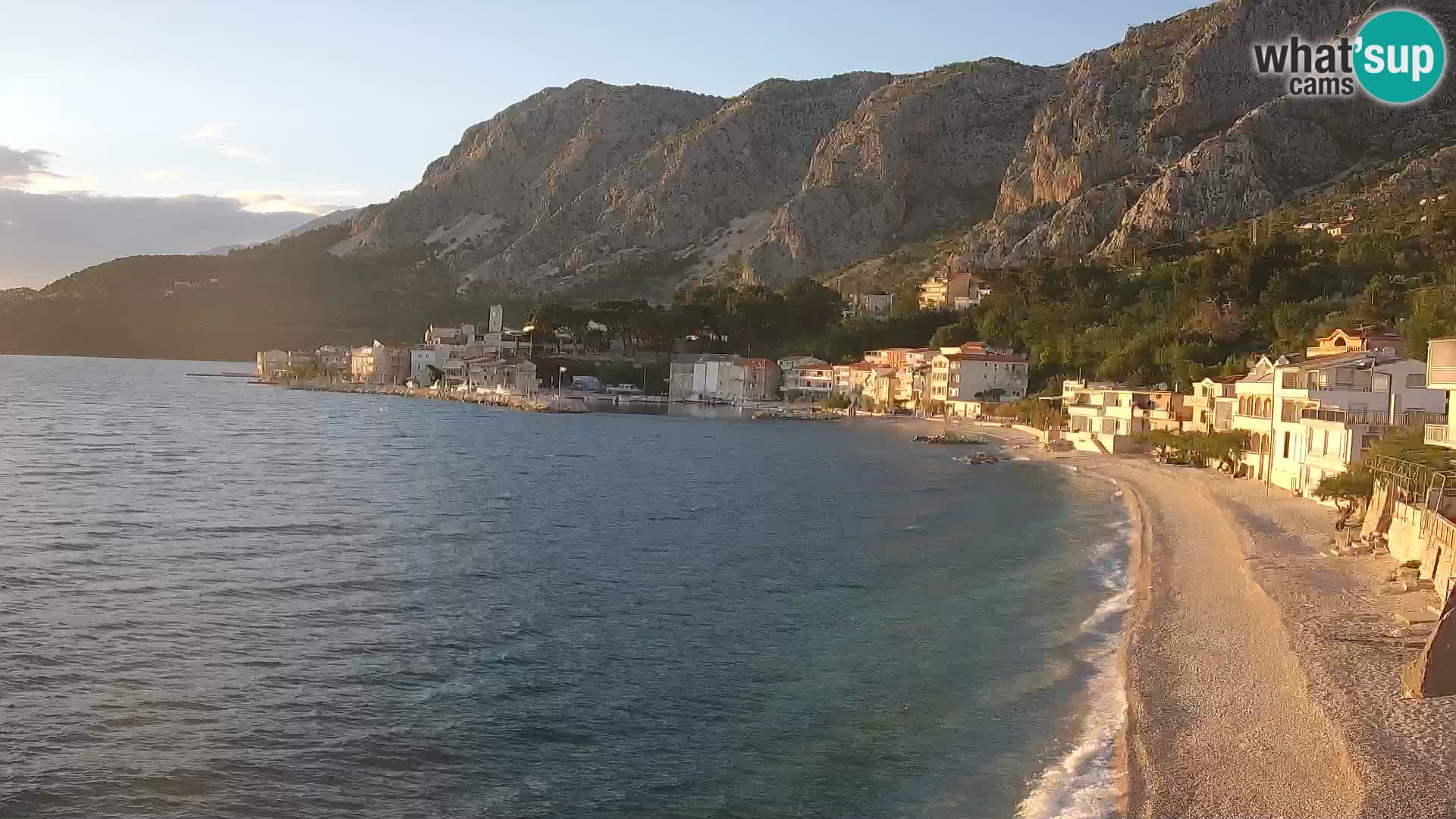 Webcam Drašnice (Podgora)  – Beach – Ober apartments