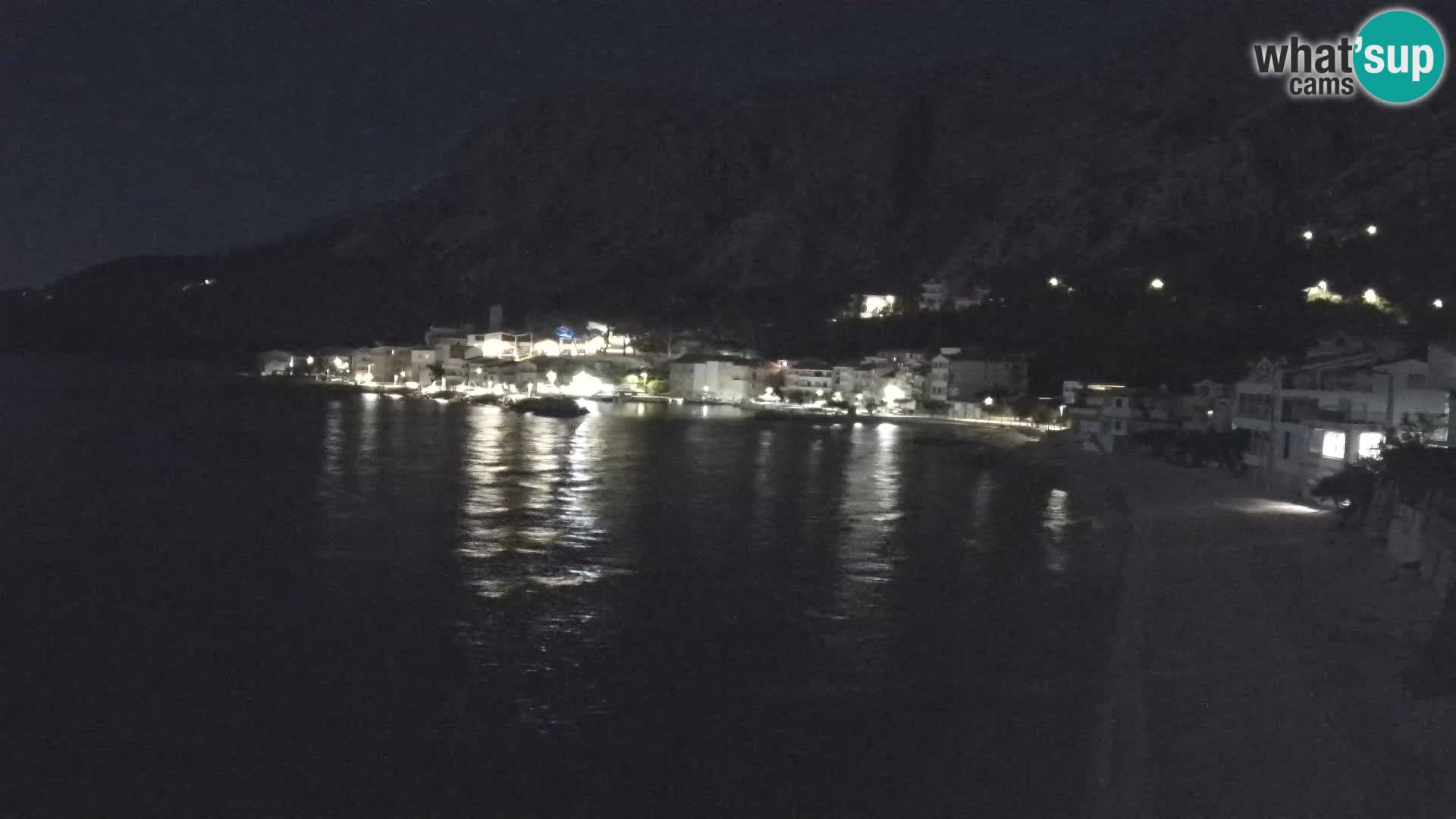 Kamera v živo Drašnice (Podgora) – Plaža