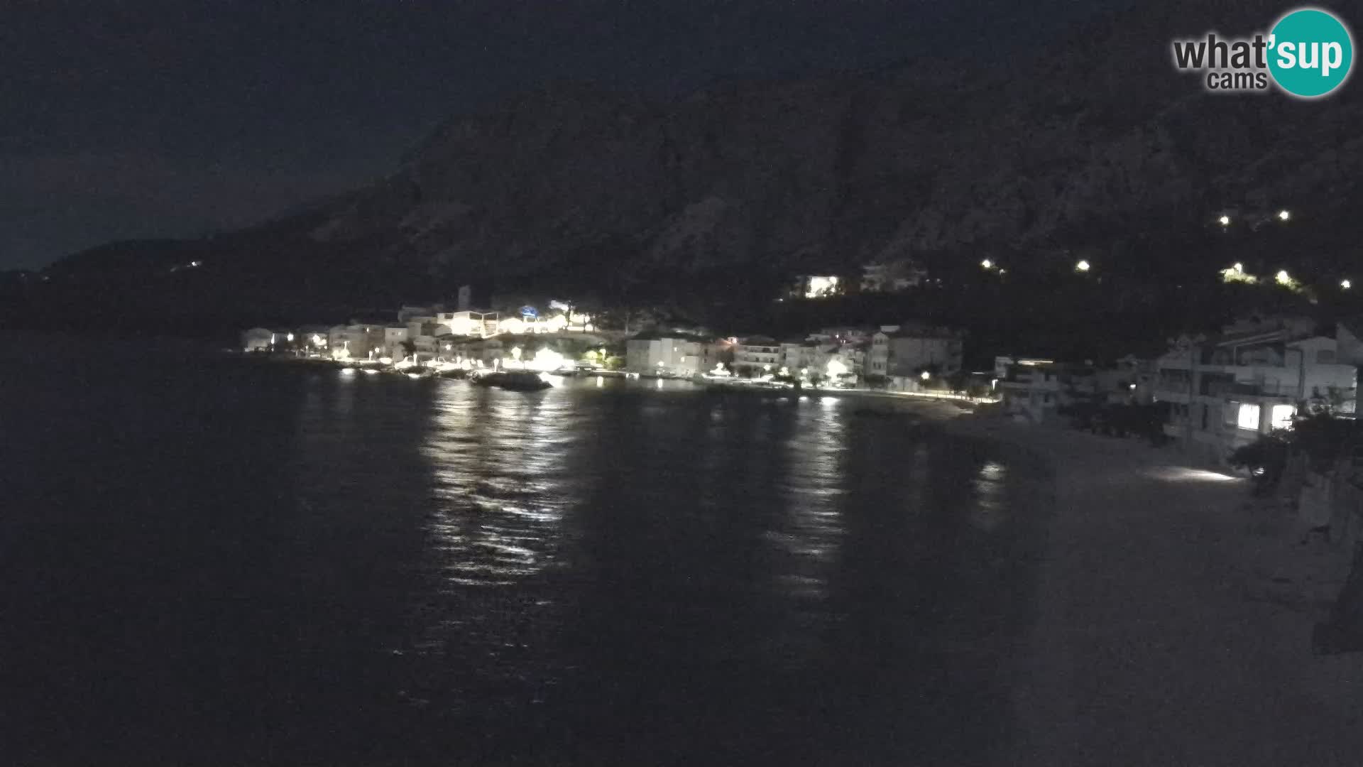 Kamera v živo Drašnice (Podgora) – Plaža