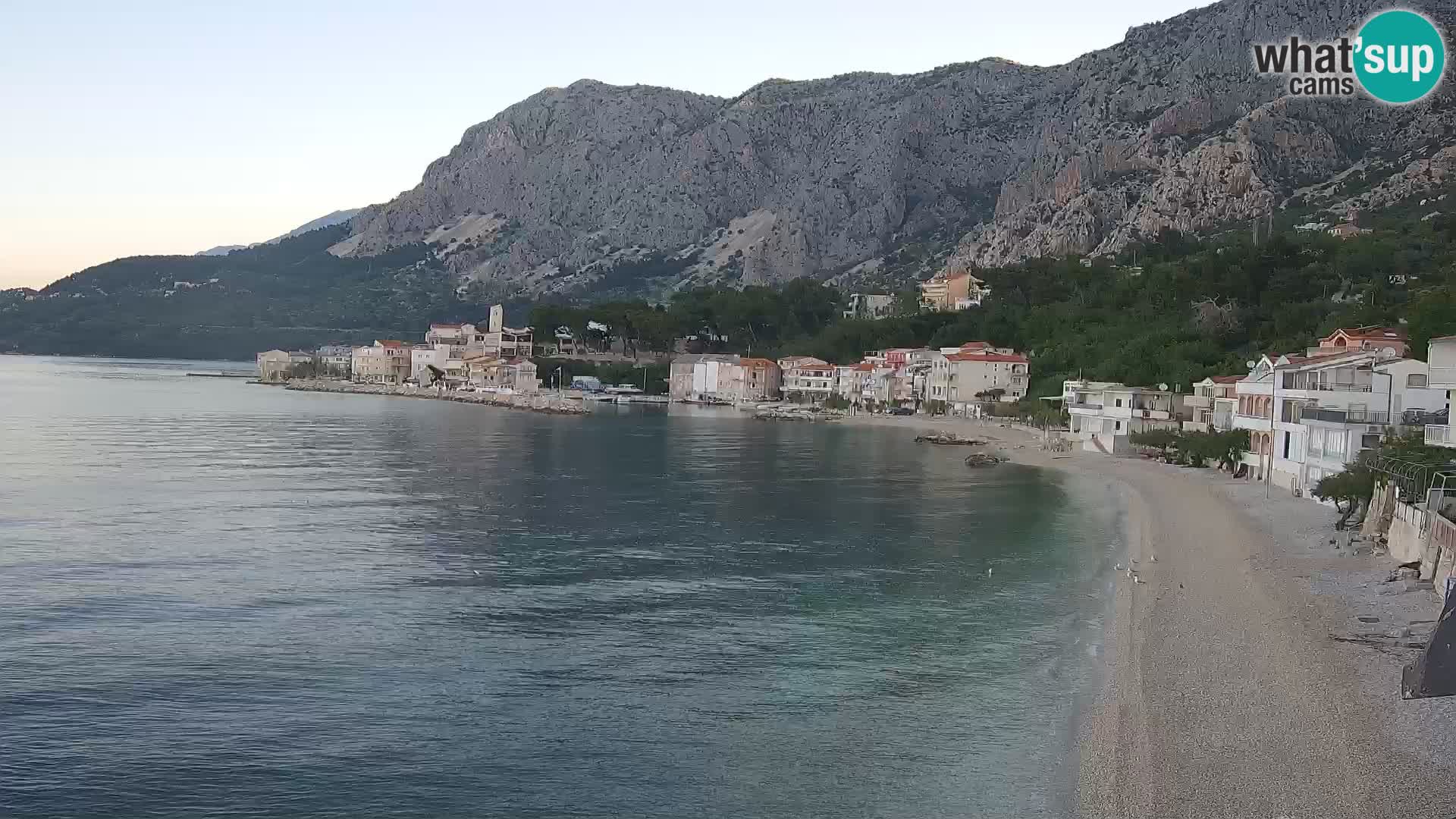 Webcam Drašnice (Podgora)  – Playa