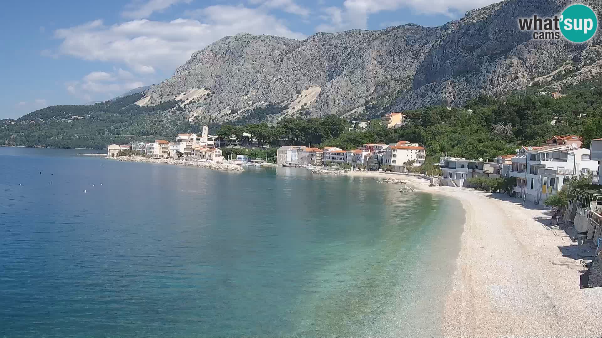 Kamera v živo Drašnice (Podgora) – Plaža