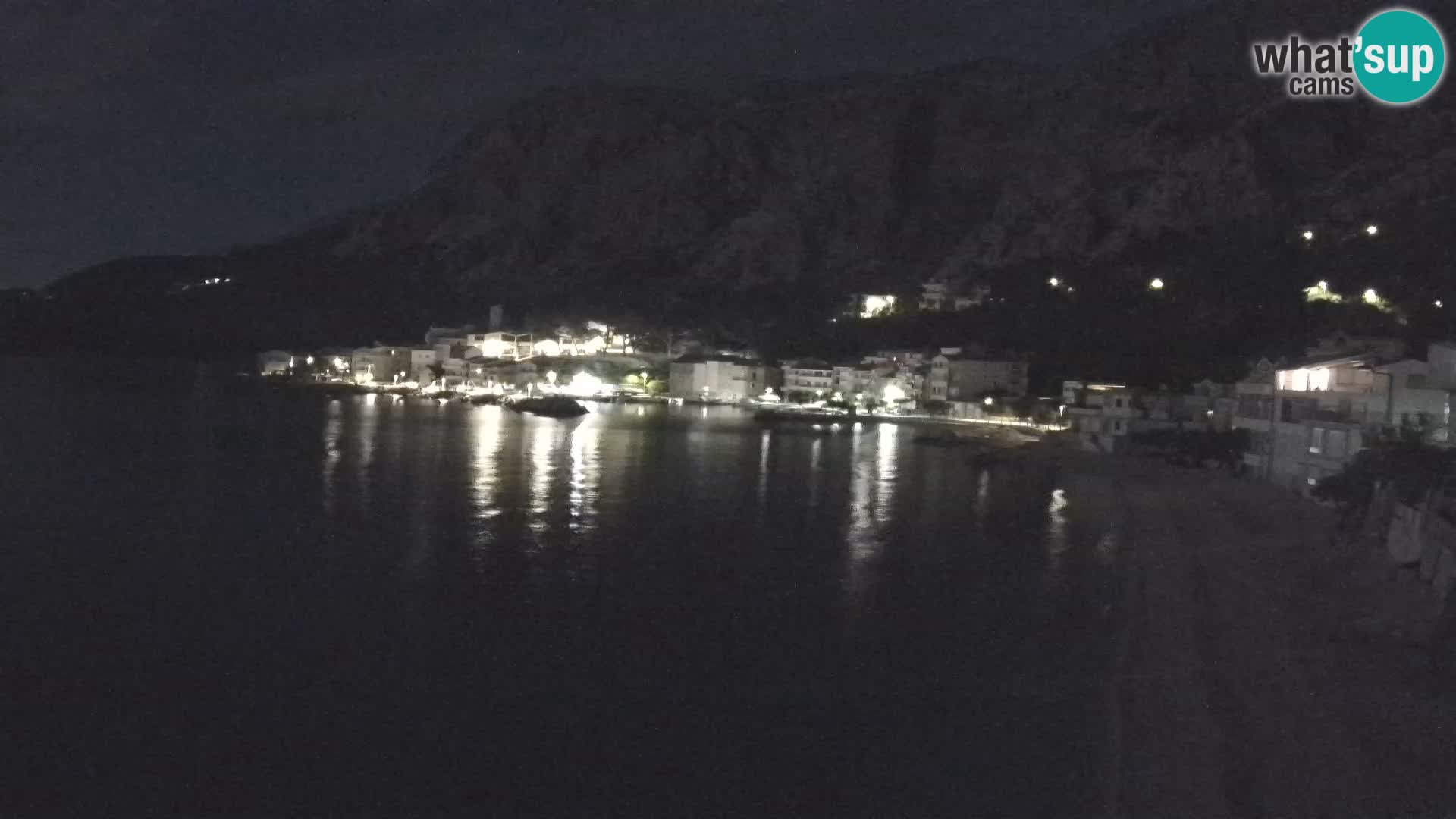 Kamera v živo Drašnice (Podgora) – Plaža