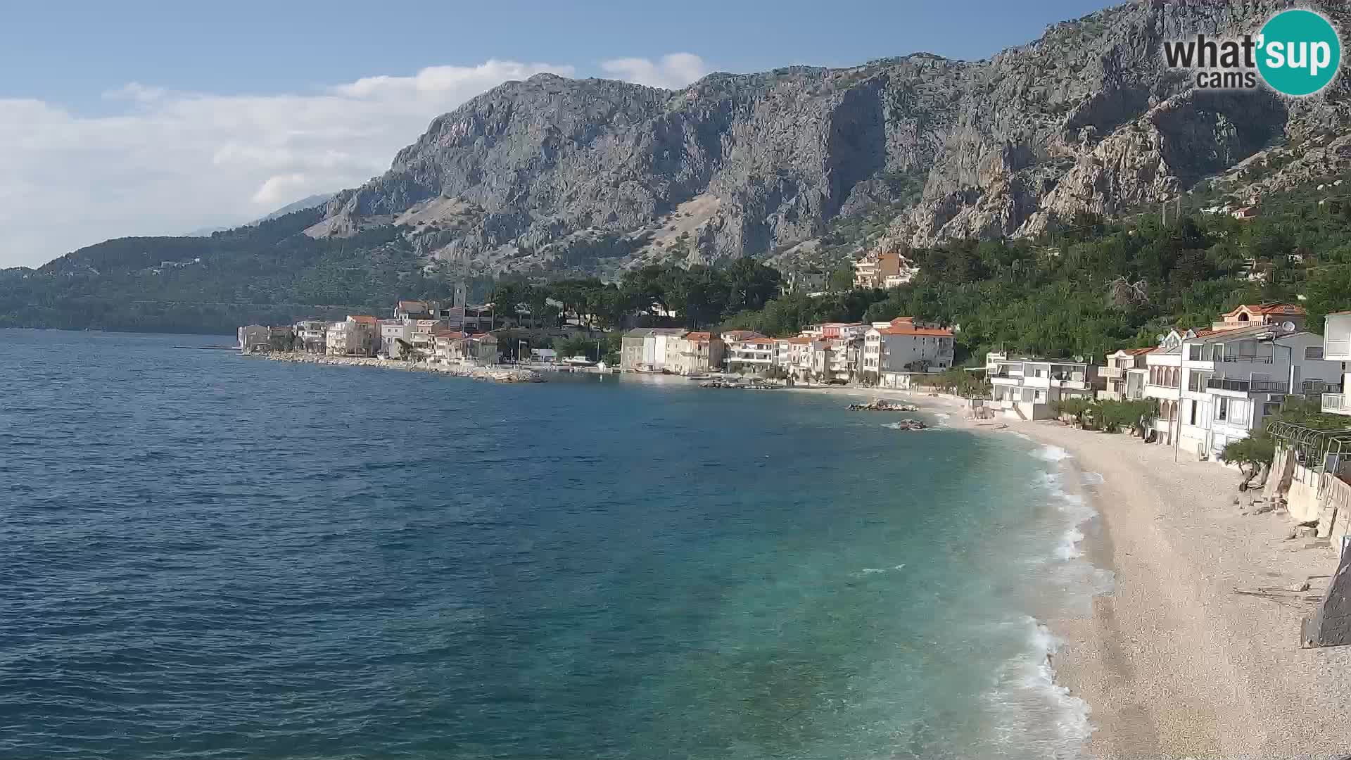 Webcam Drašnice (Podgora)  – Beach – Ober apartments