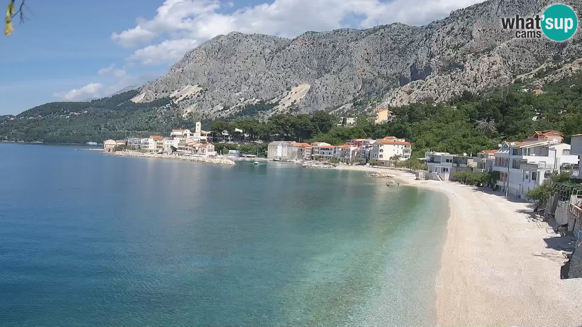 Webcam Drašnice (Podgora)  – Beach – Ober apartments
