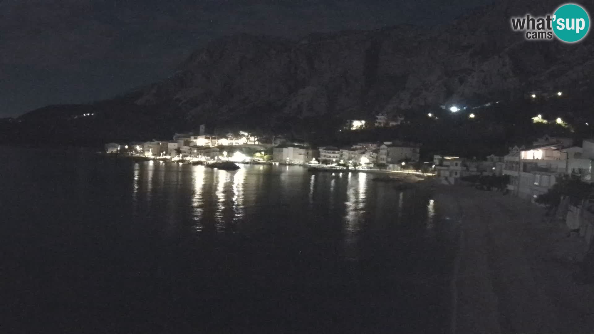 Webcam Drašnice (Podgora)  – Playa