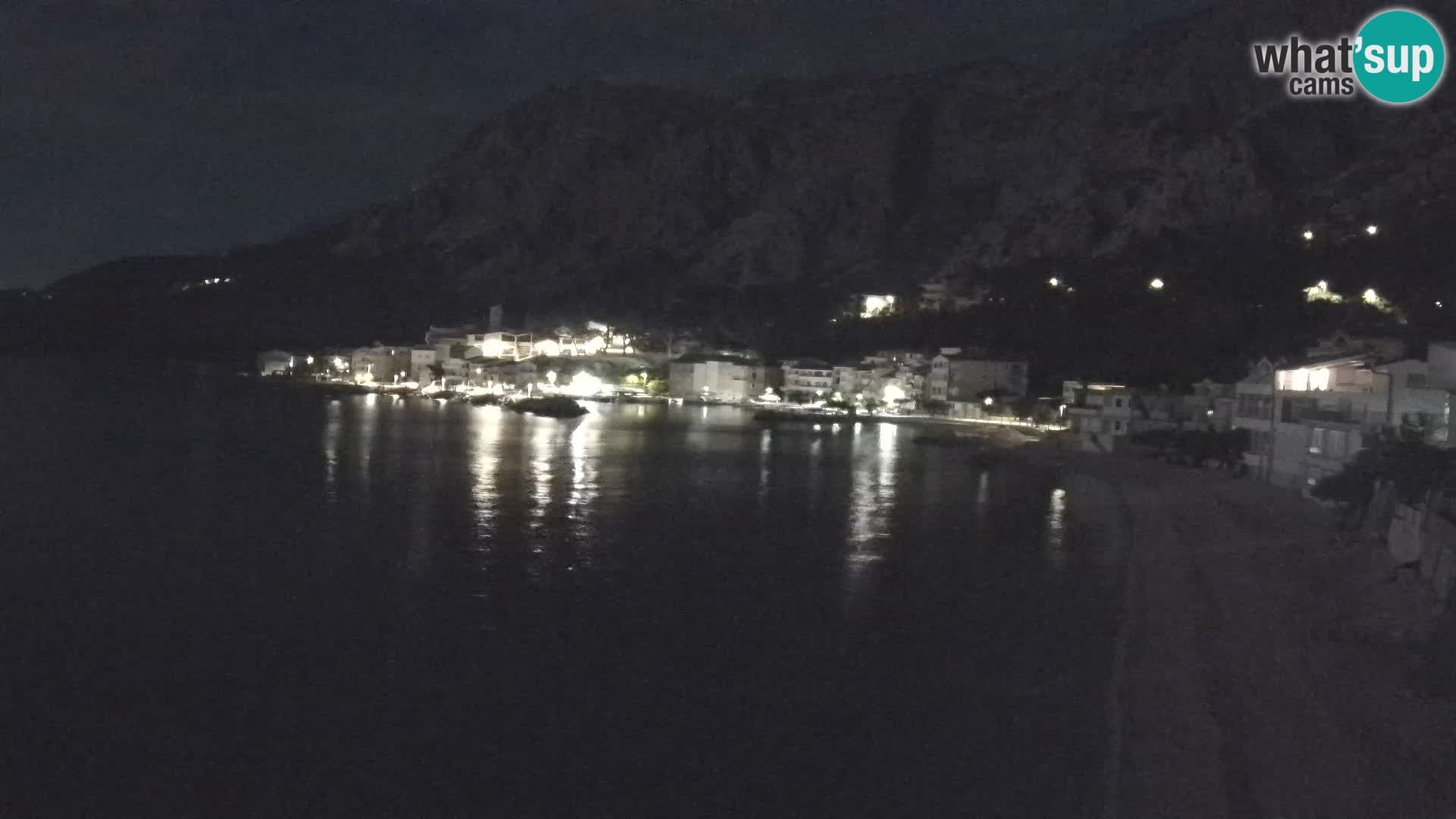 Webcam Drašnice (Podgora)  – Beach – Ober apartments