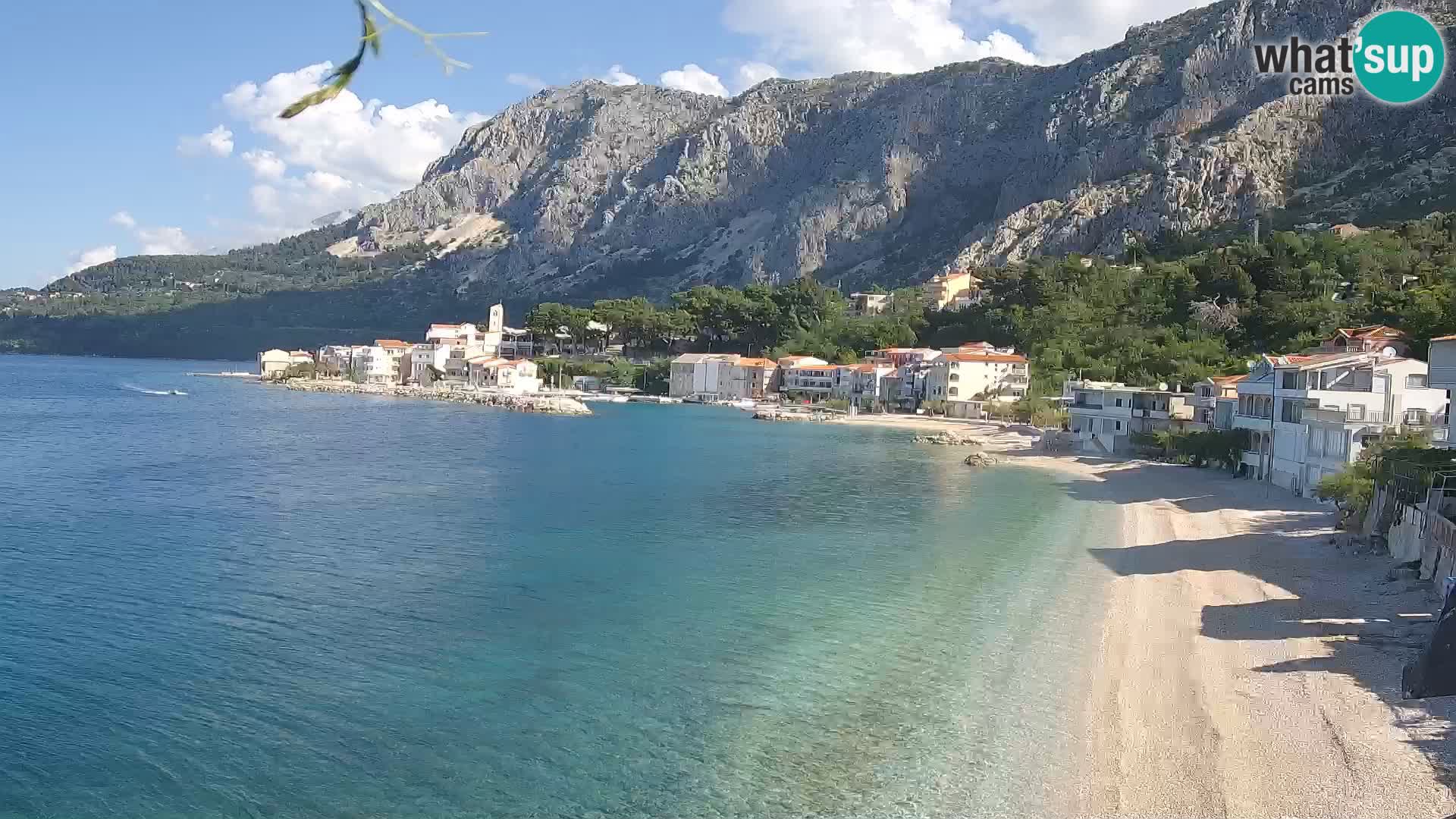 Webcam Drašnice (Podgora)  – Plage