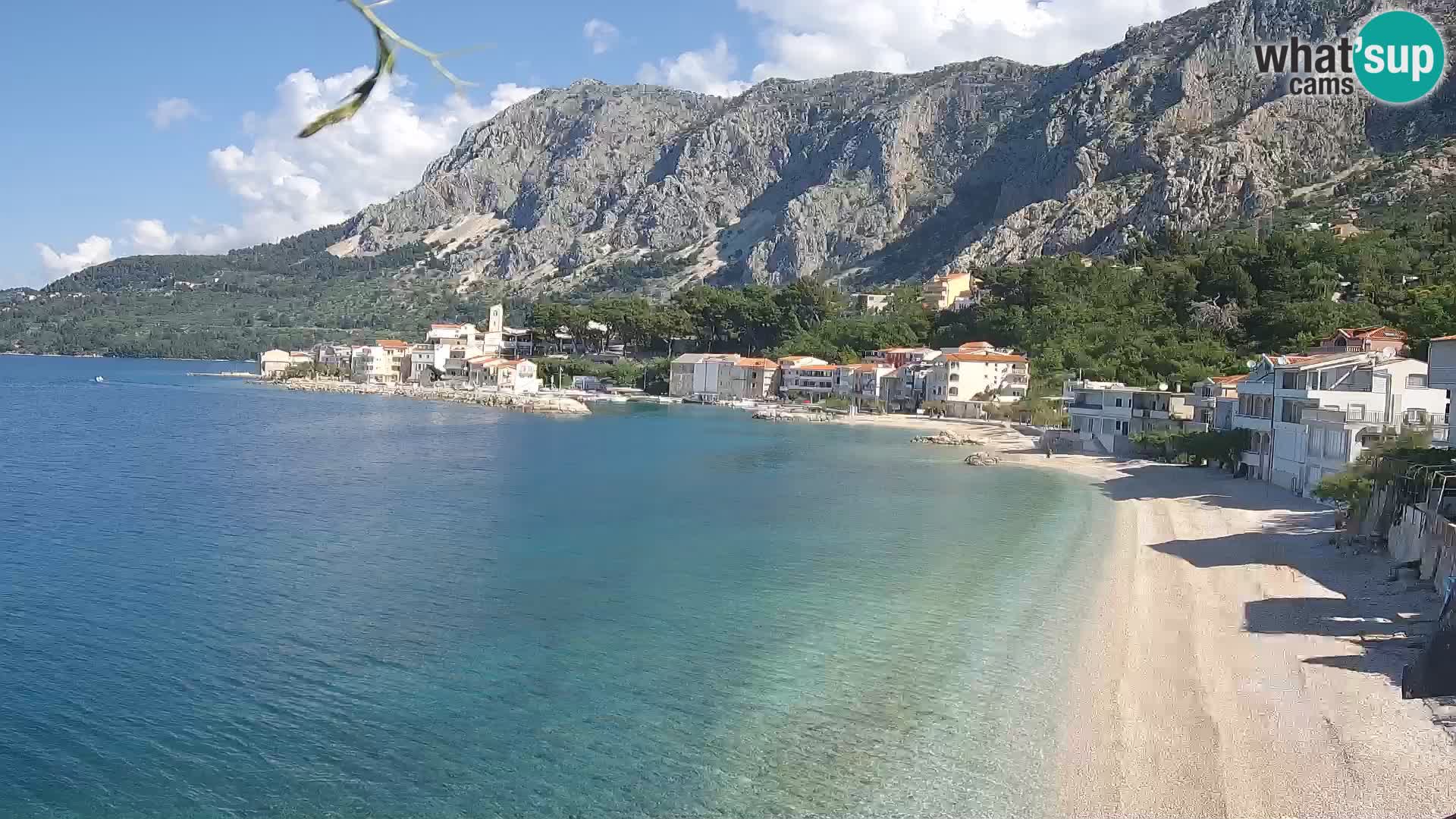 Kamera v živo Drašnice (Podgora) – Plaža