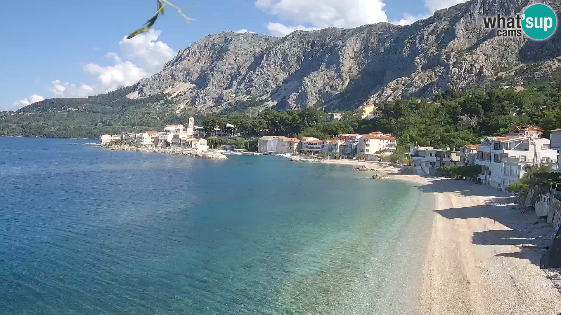 Kamera v živo Drašnice (Podgora) – Plaža