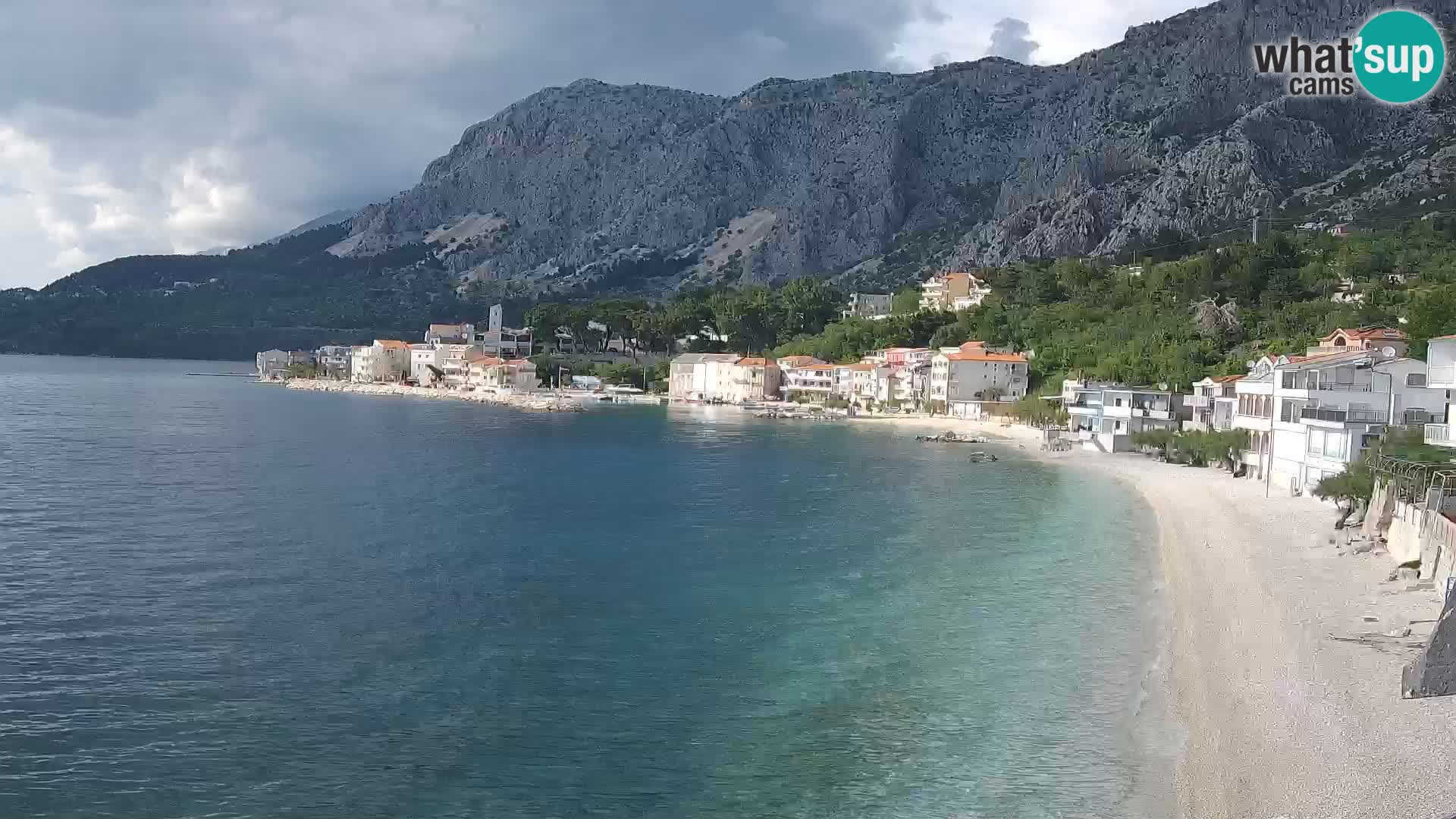 Webcam Drašnice (Podgora)  – Playa