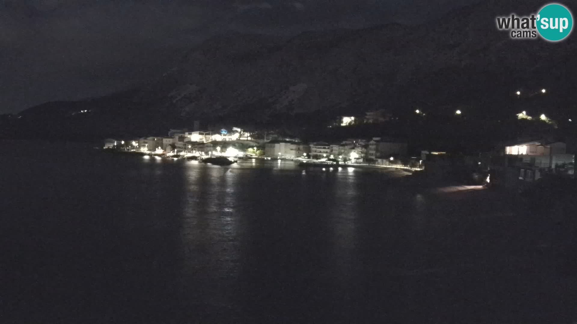 Webcam Drašnice (Podgora)  – Playa