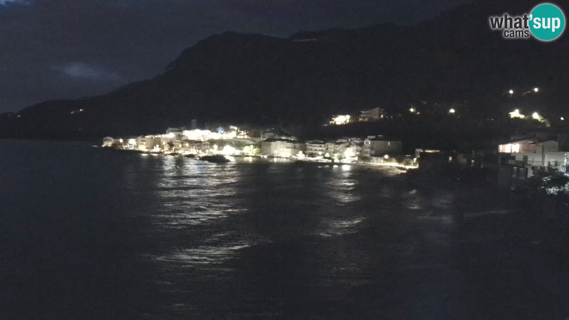 Webcam Drašnice (Podgora)  – Playa
