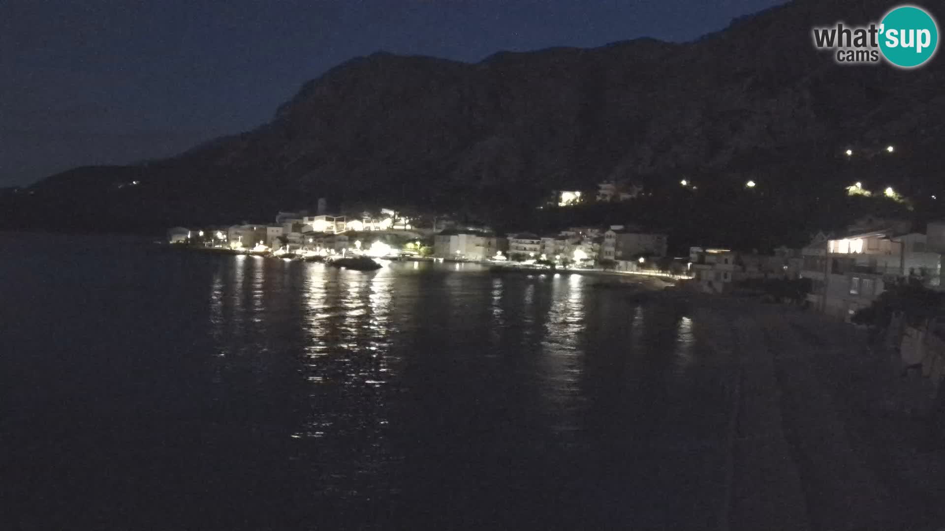 Webcam Drašnice (Podgora)  – Plage