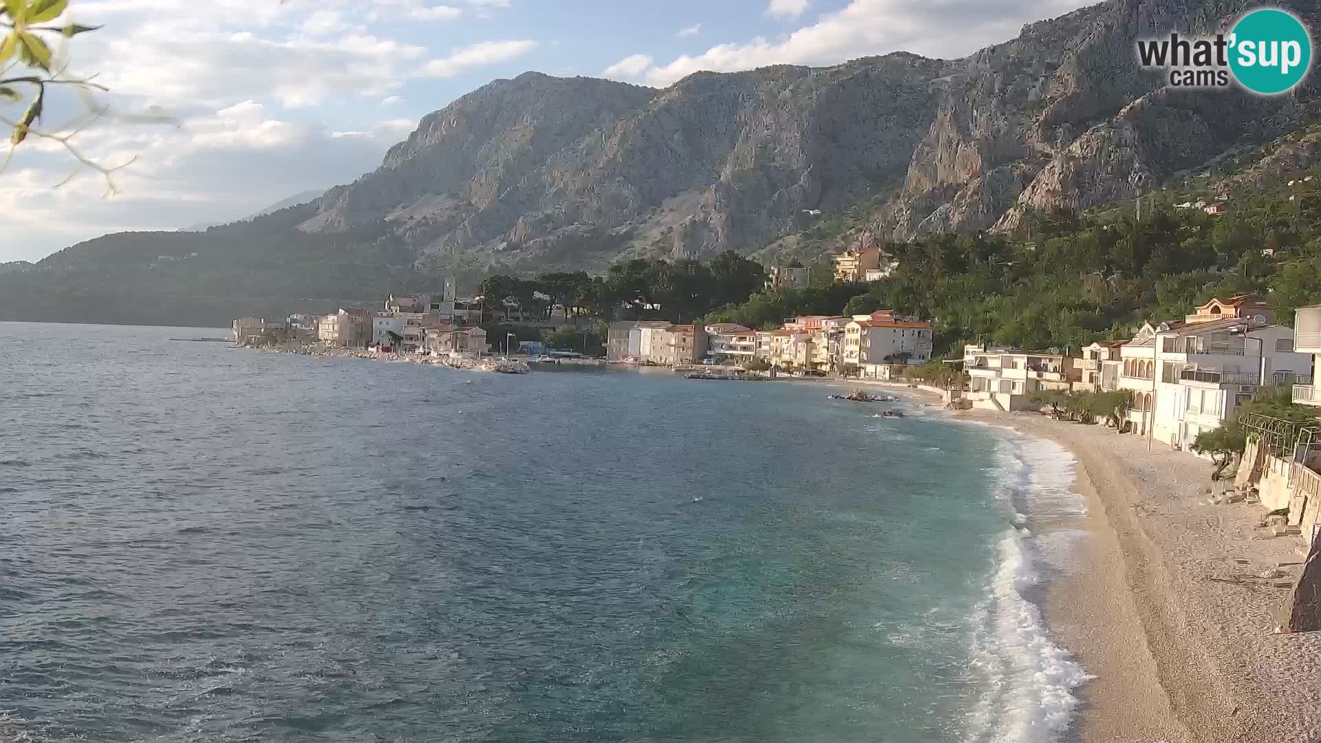 Webcam Drašnice (Podgora)  – Beach – Ober apartments