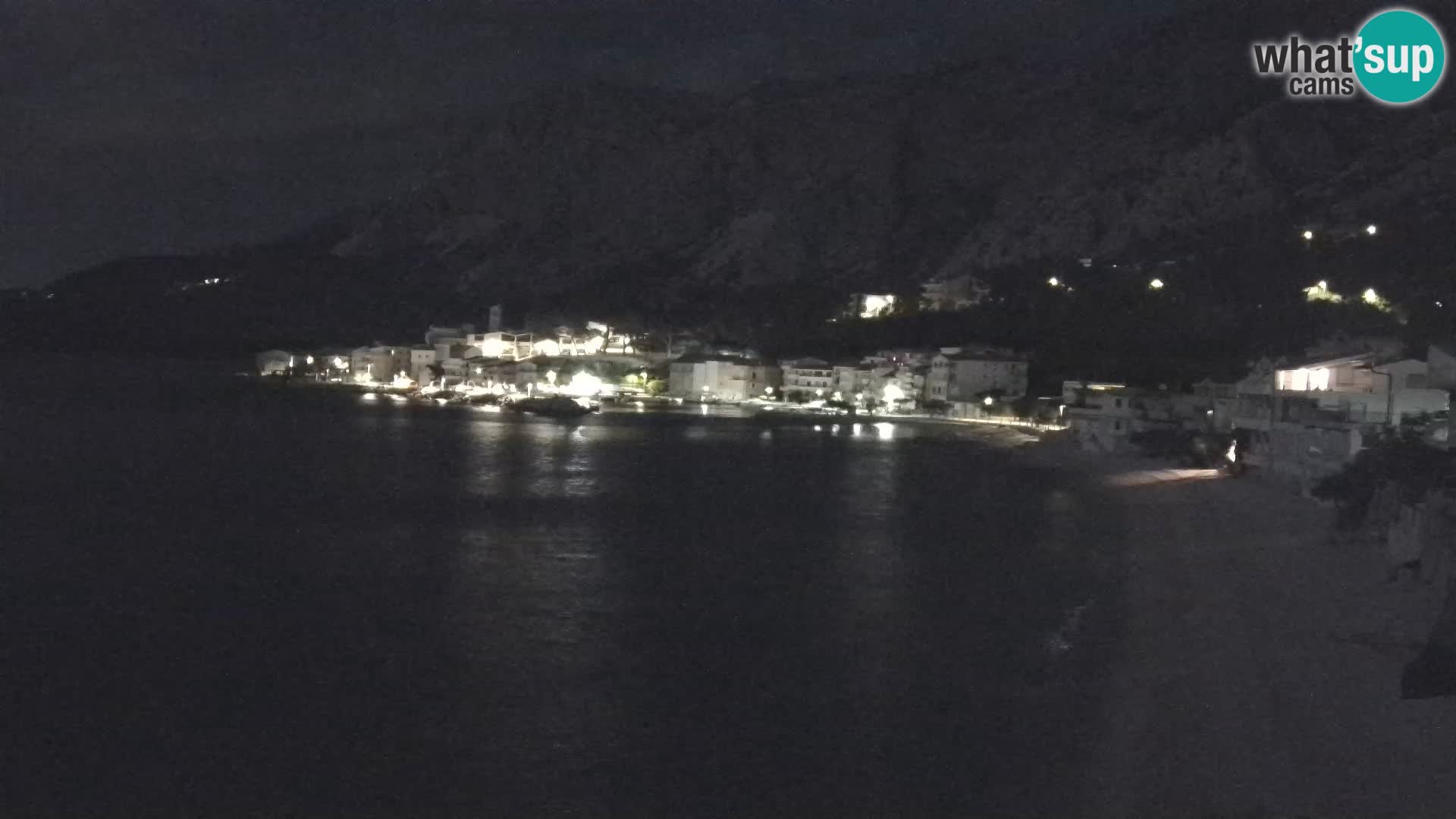 Webcam Drašnice (Podgora)  – Beach – Ober apartments