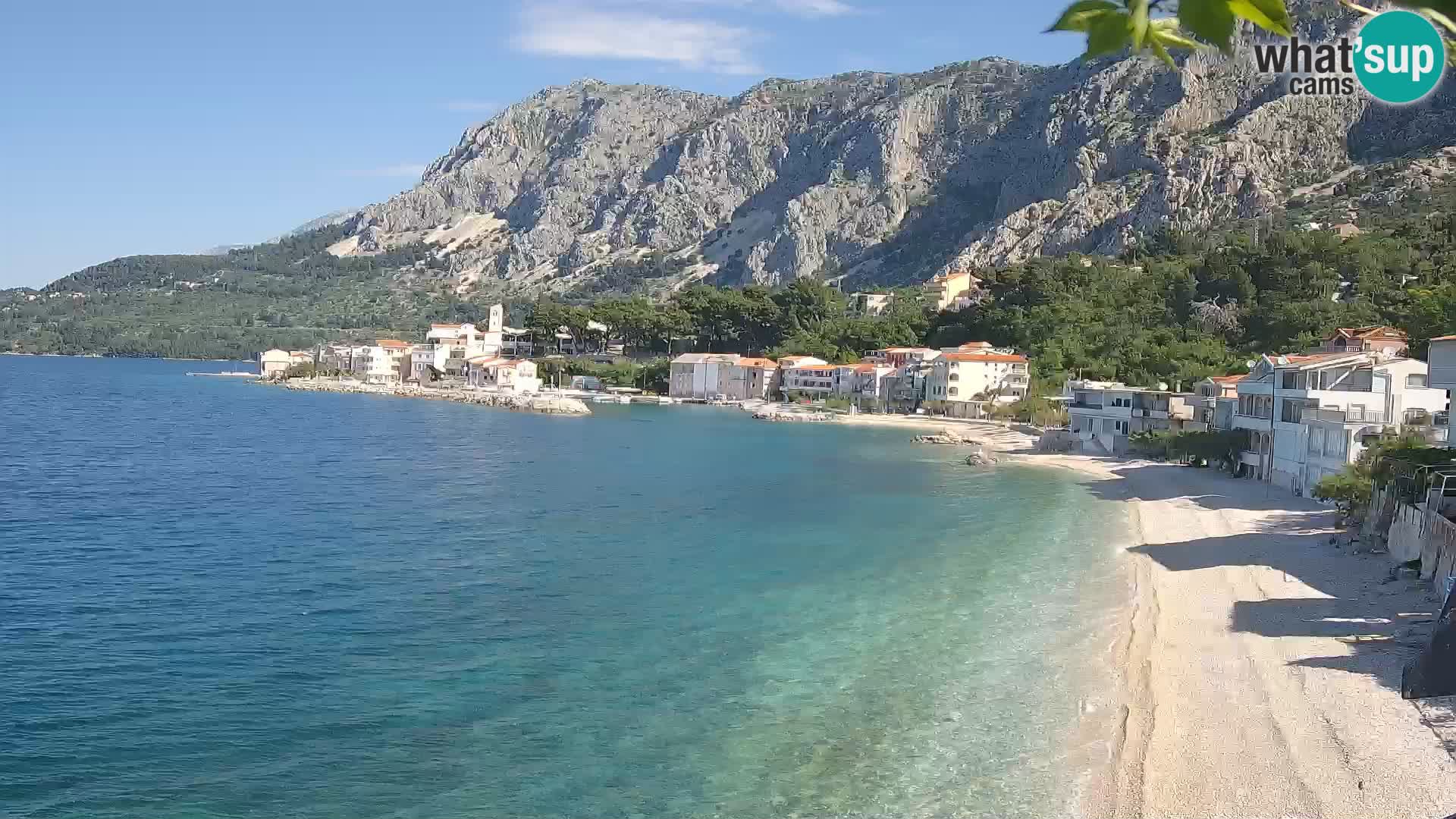 Webcam Drašnice (Podgora)  – Beach – Ober apartments