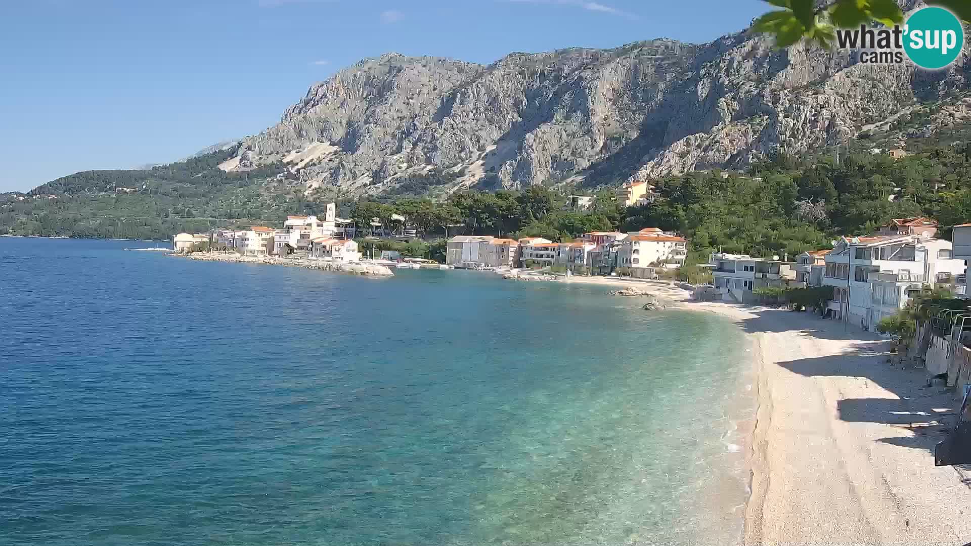 Webcam Drašnice (Podgora)  – Playa