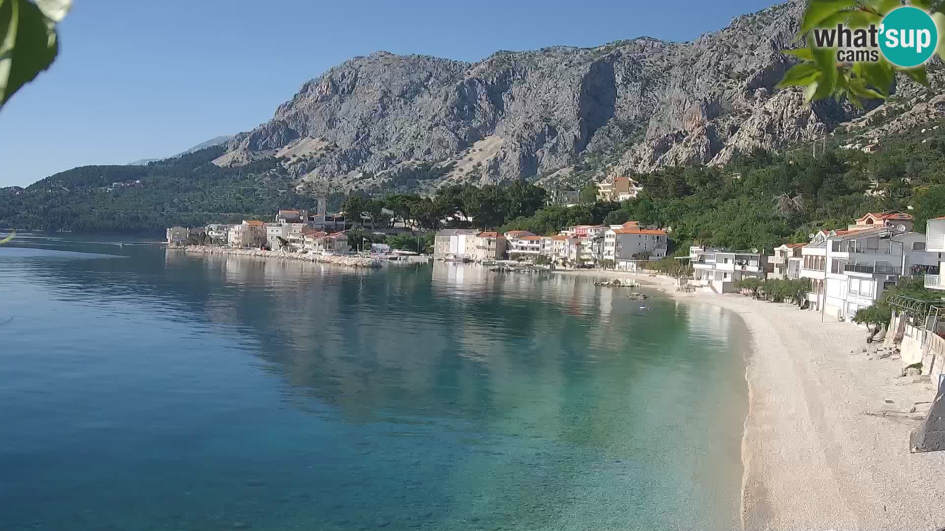 Webcam Drašnice (Podgora)  – Beach – Ober apartments
