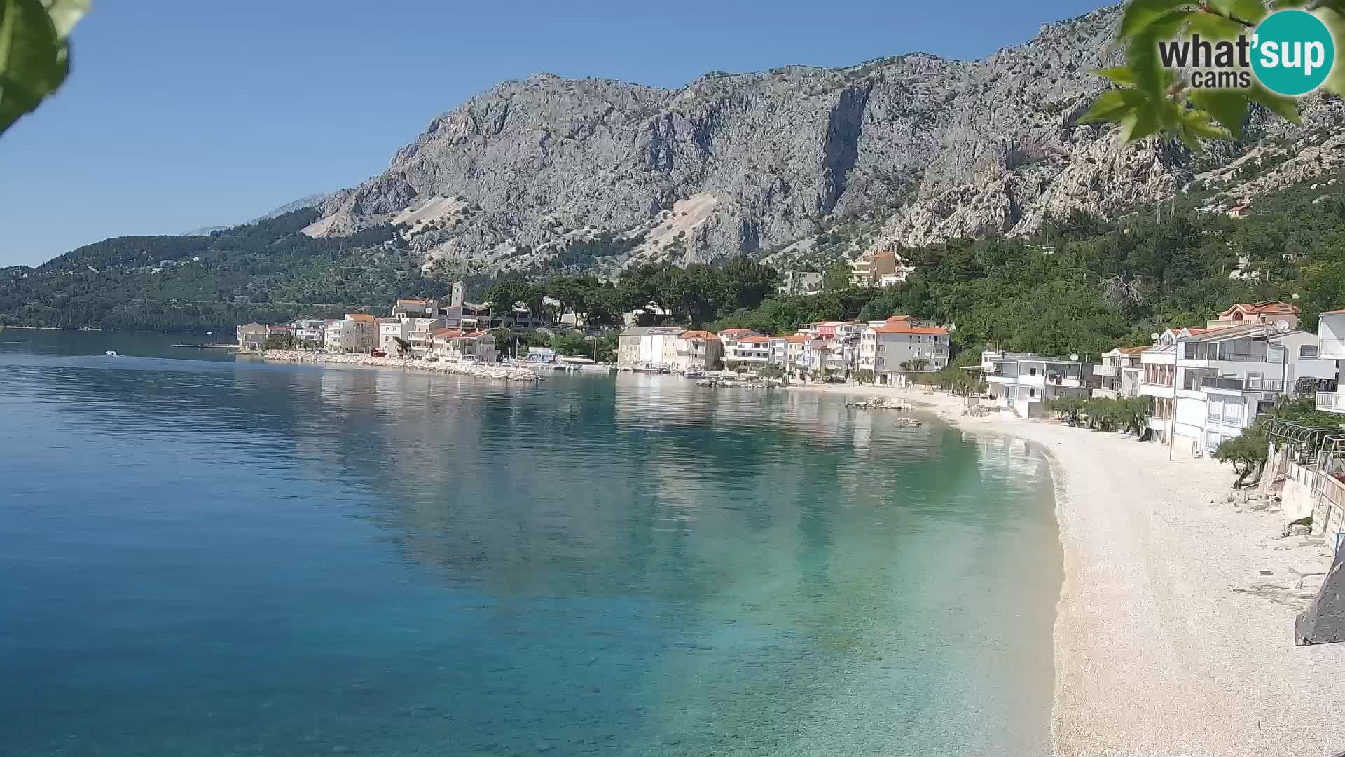 Webcam Drašnice (Podgora)  – Strand