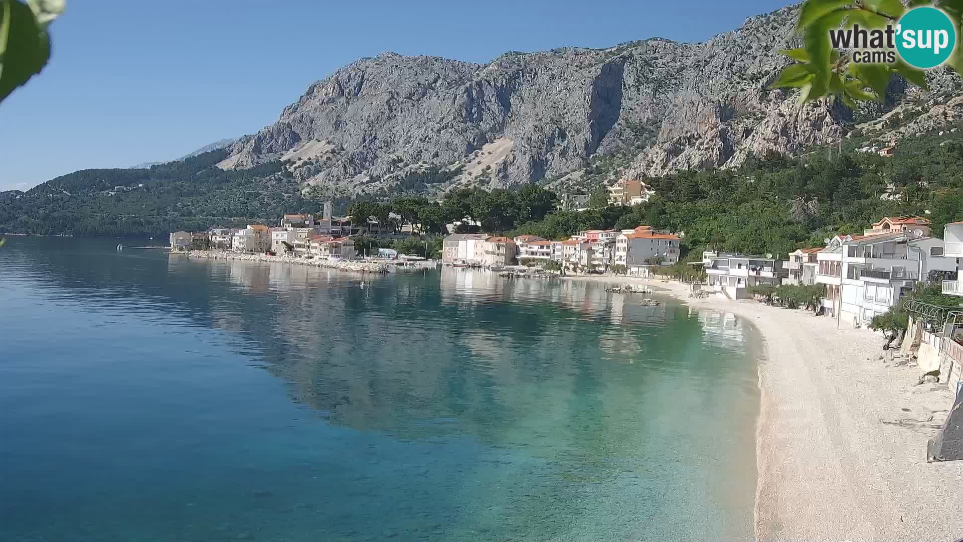 Webcam Drašnice (Podgora)  – Playa