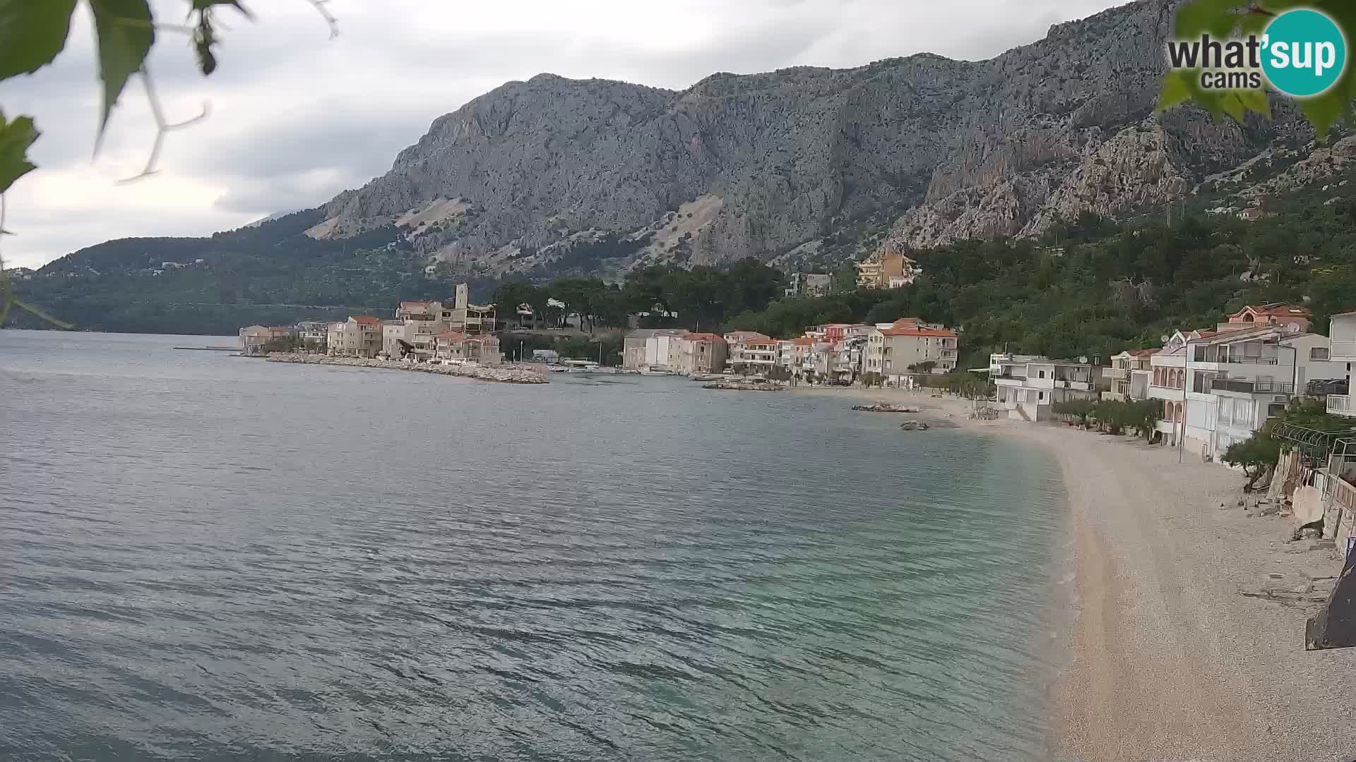 Webcam Drašnice (Podgora)  – Strand