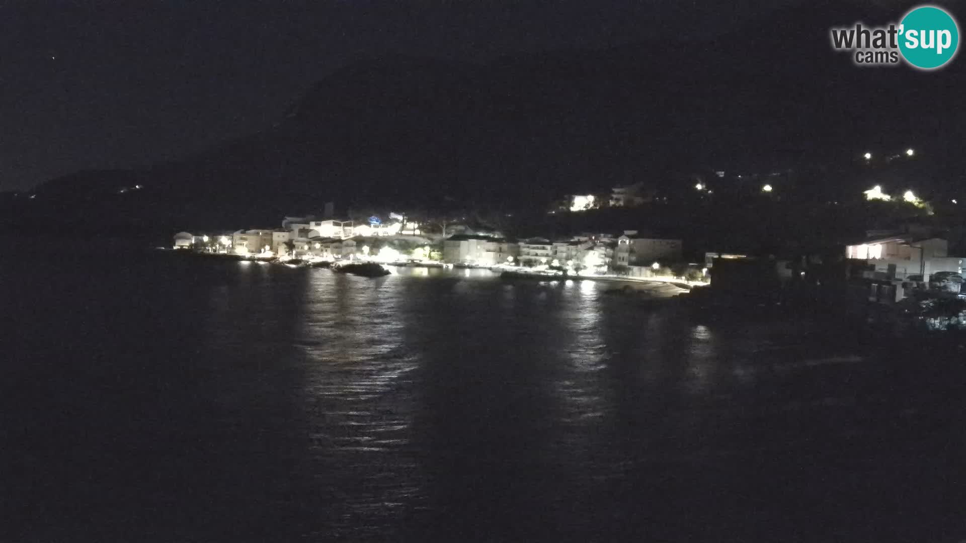 Webcam Drašnice (Podgora)  – Strand