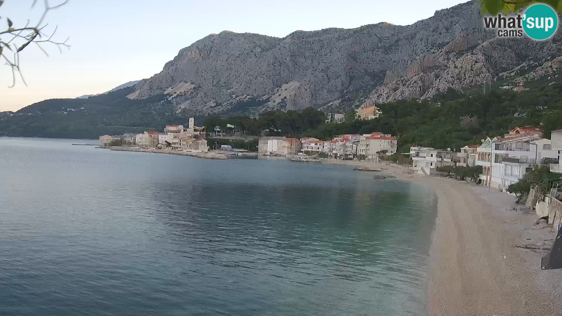 Webcam Drašnice (Podgora)  – Playa