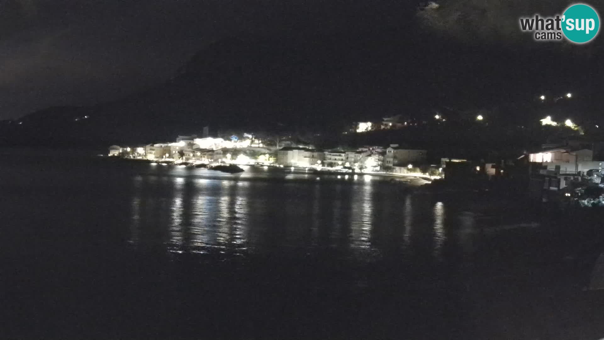 Kamera v živo Drašnice (Podgora) – Plaža