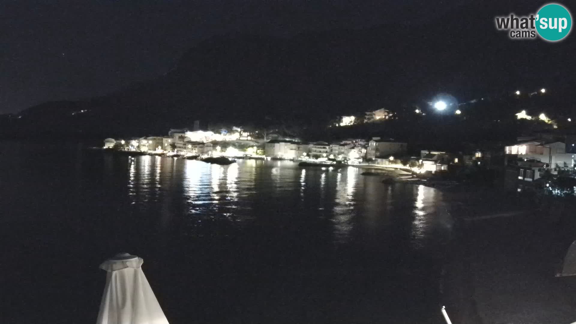 Kamera v živo Drašnice (Podgora) – Plaža